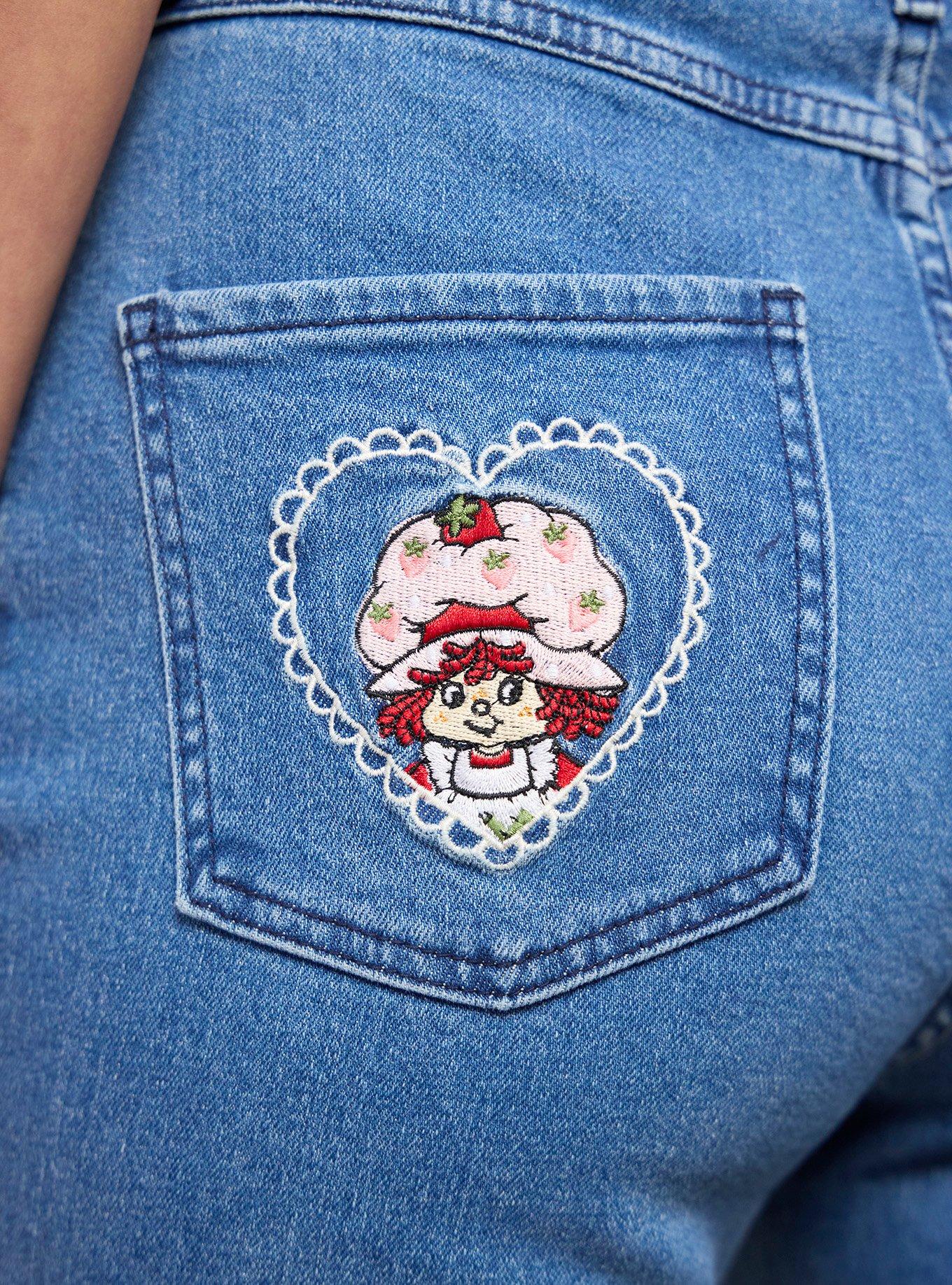 Strawberry Shortcake Berries & Blossoms Women's Denim Jeans — BoxLunch Exclusive