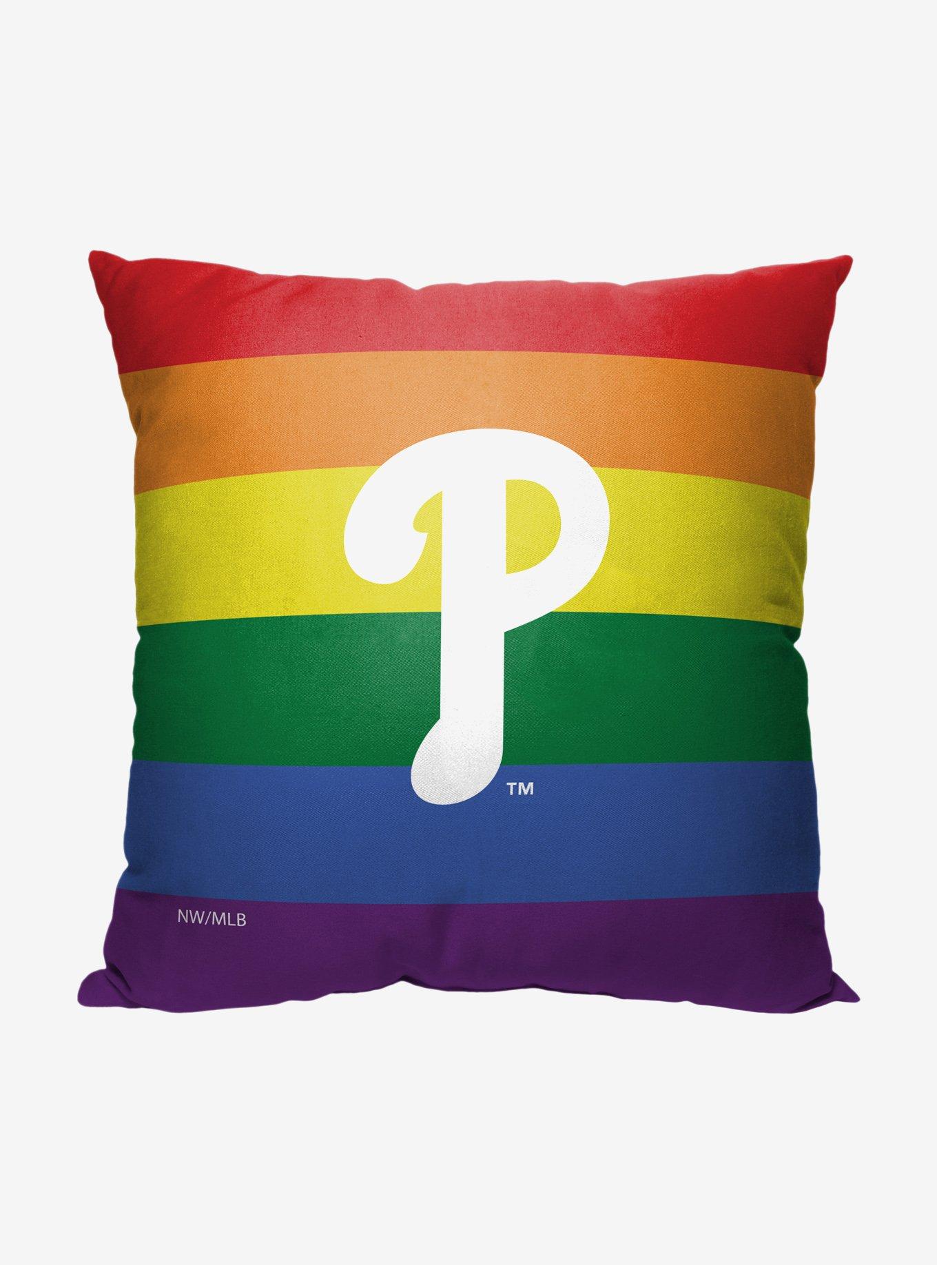 MLB Philadelphia Phillies Pride Series Throw Pillow, , hi-res