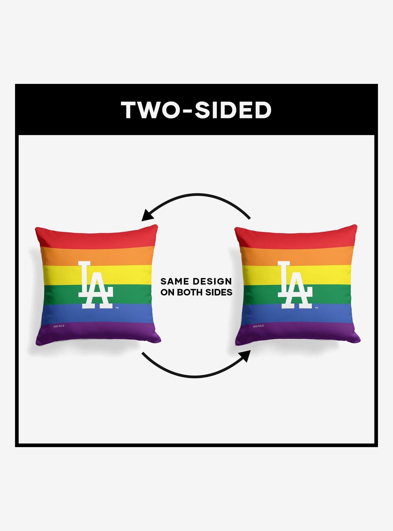 MLB Houston Astros Pride Series Throw Pillow, , alternate