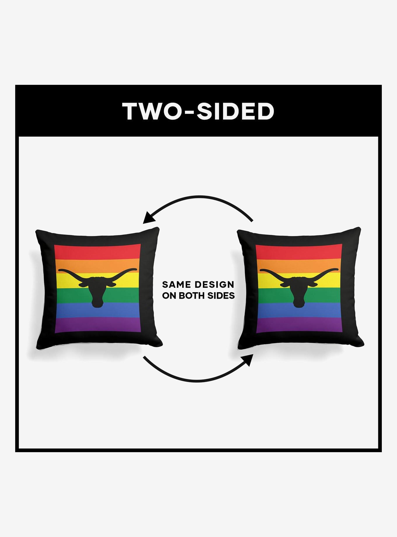 NCAA Texas Pride Series Throw Pillow, , alternate