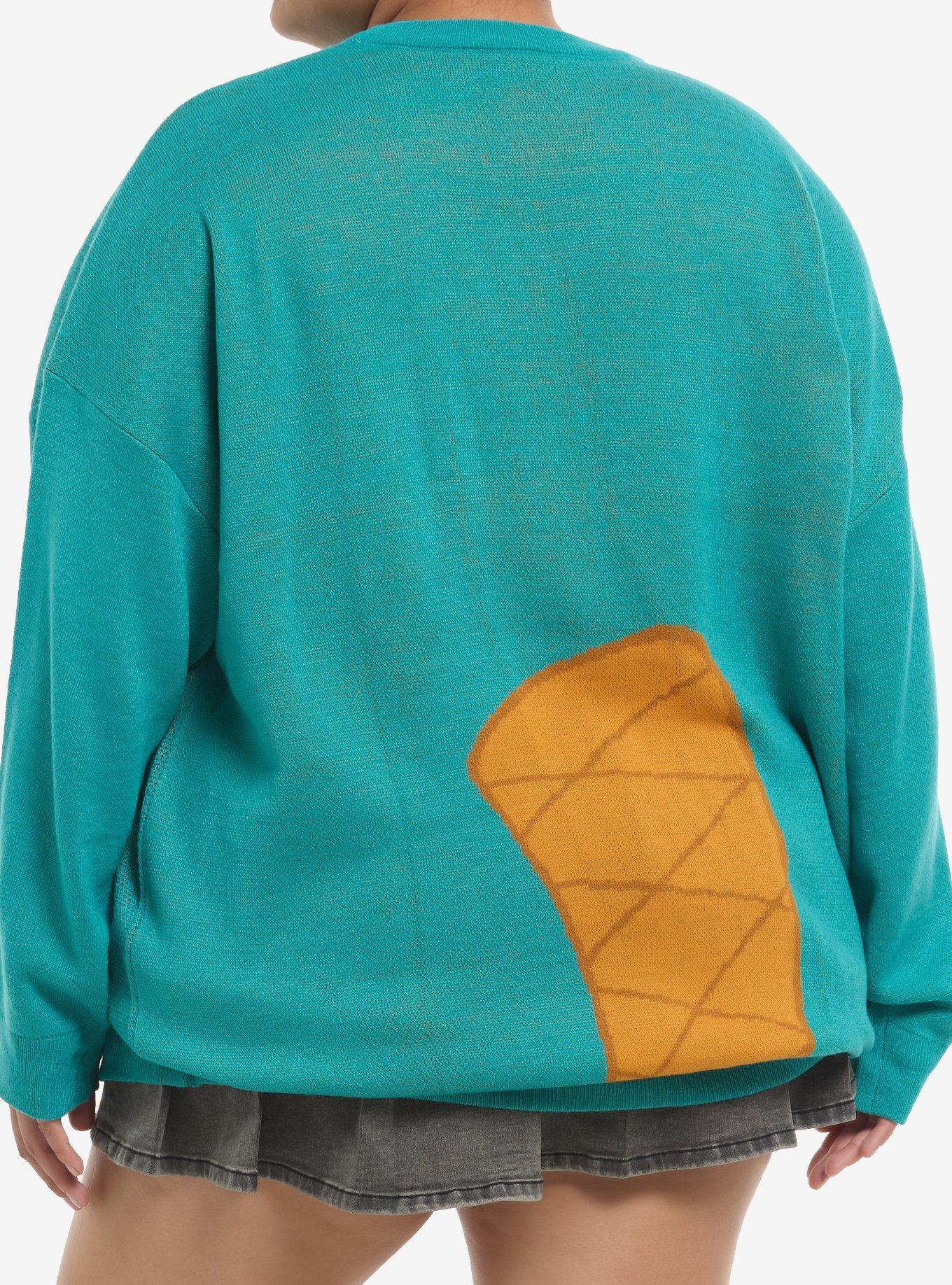 Phineas And Ferb Perry Intarsia Girls Sweater Plus Size, , hi-res