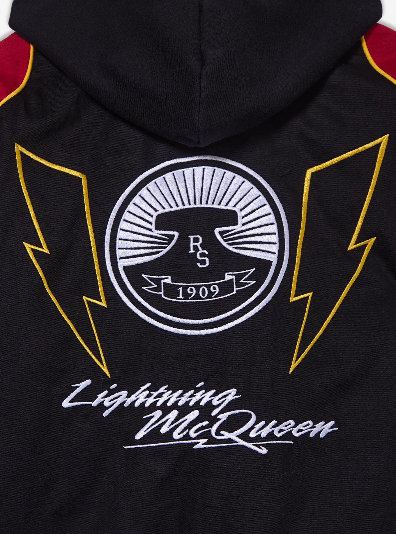 Disney Pixar Cars Patches Bomber Jacket &mdash; BoxLunch Exclusive, BLACK, alternate