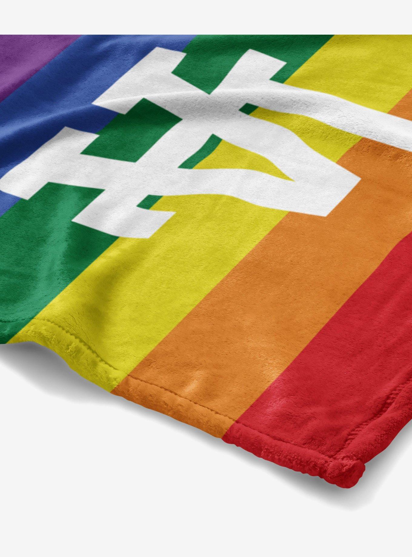 MLB Houston Astros Pride Series Silk Touch Throw Blanket, , hi-res