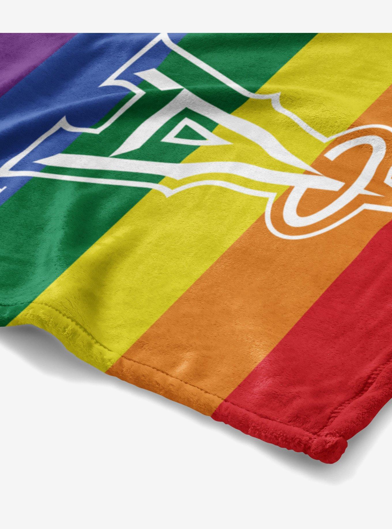 MLB Los Angeles Angels Pride Series Silk Touch Throw Blanket, , hi-res