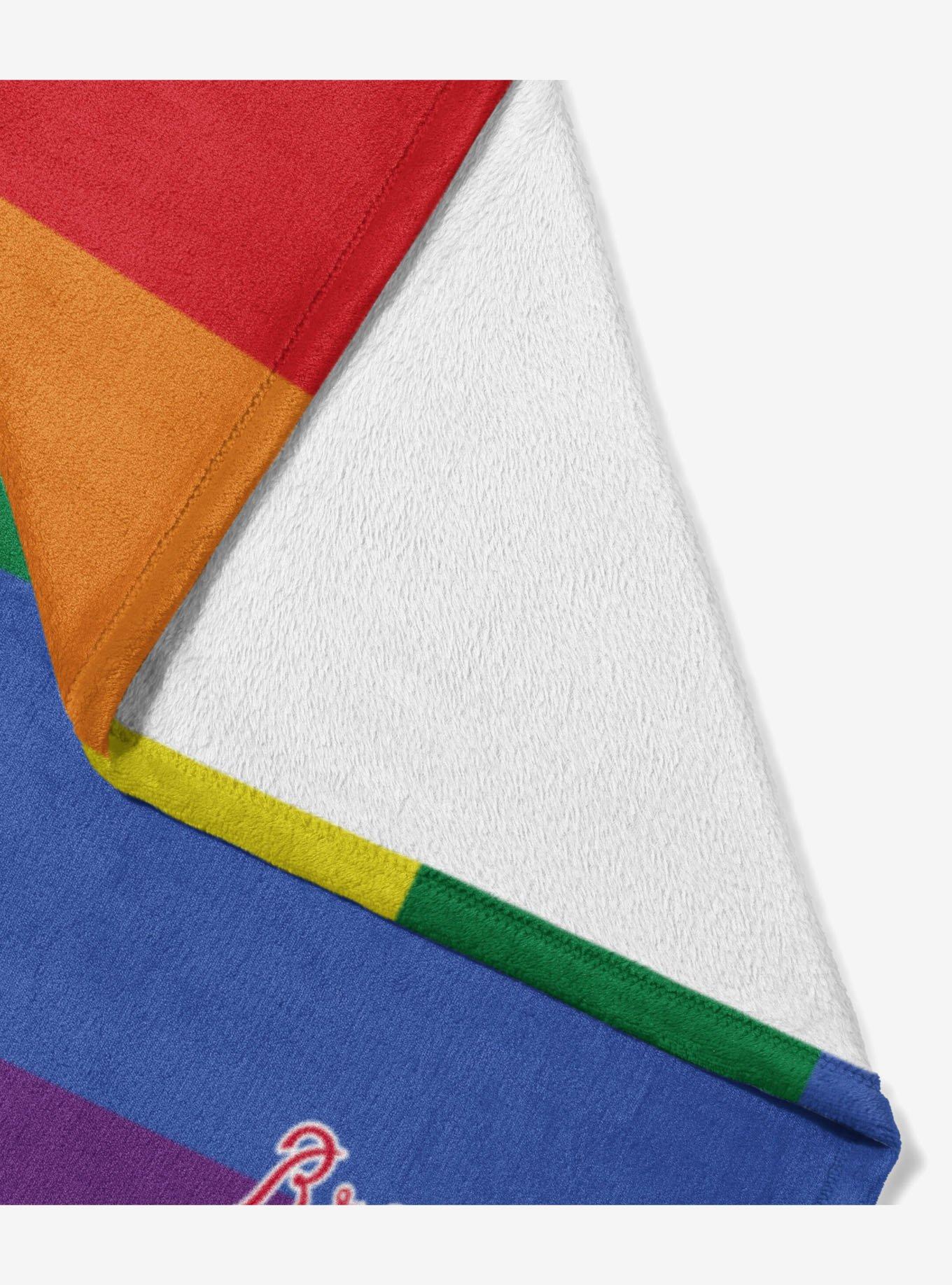 MLB Atlanta Braves Pride Series Silk Touch Throw Blanket, , alternate