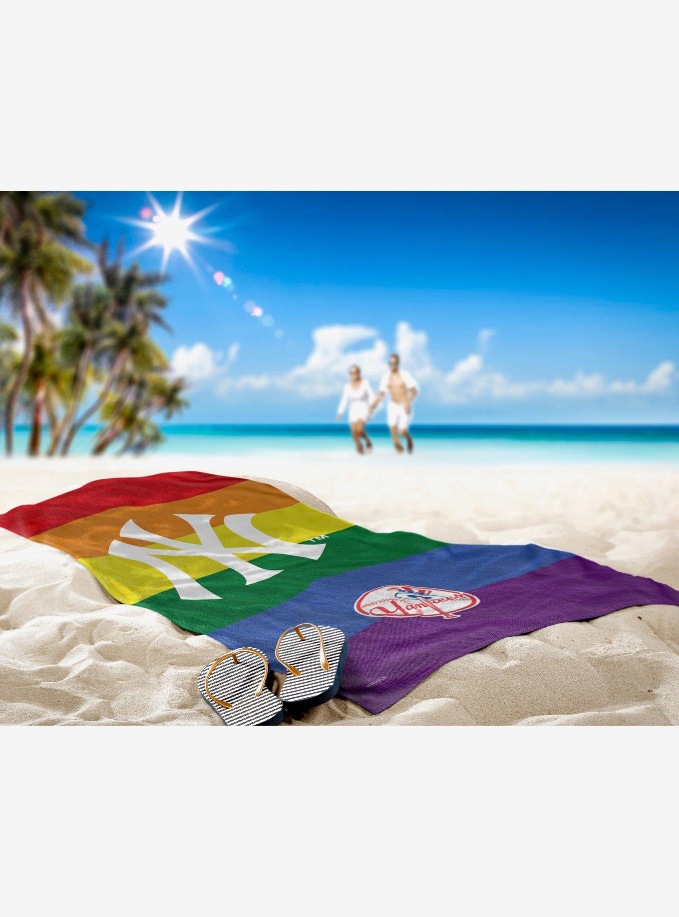 MLB New York Yankees Pride Series Beach Towel, , hi-res