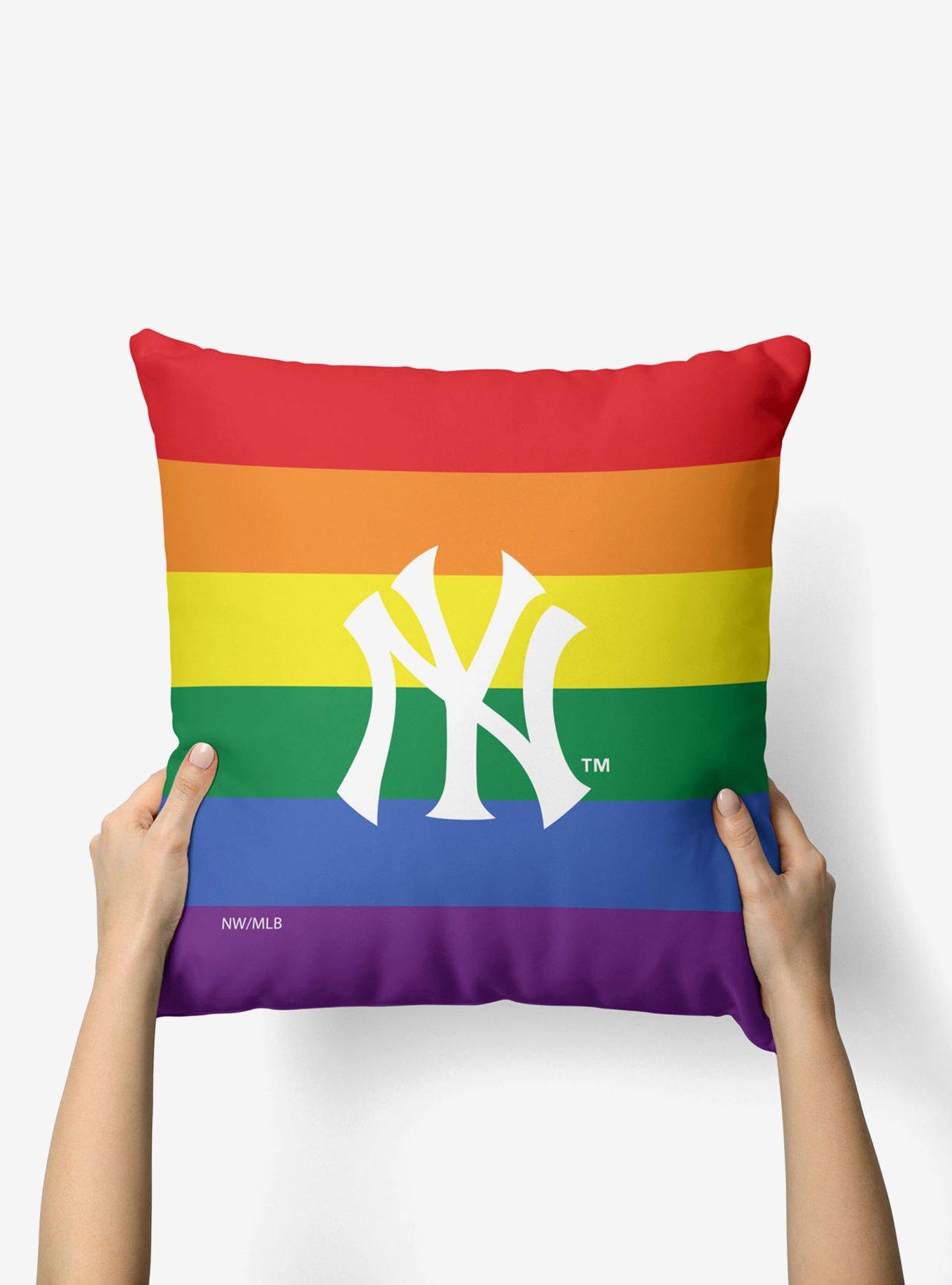 MLB Los Angeles Angels Pride Series Throw Pillow, , alternate