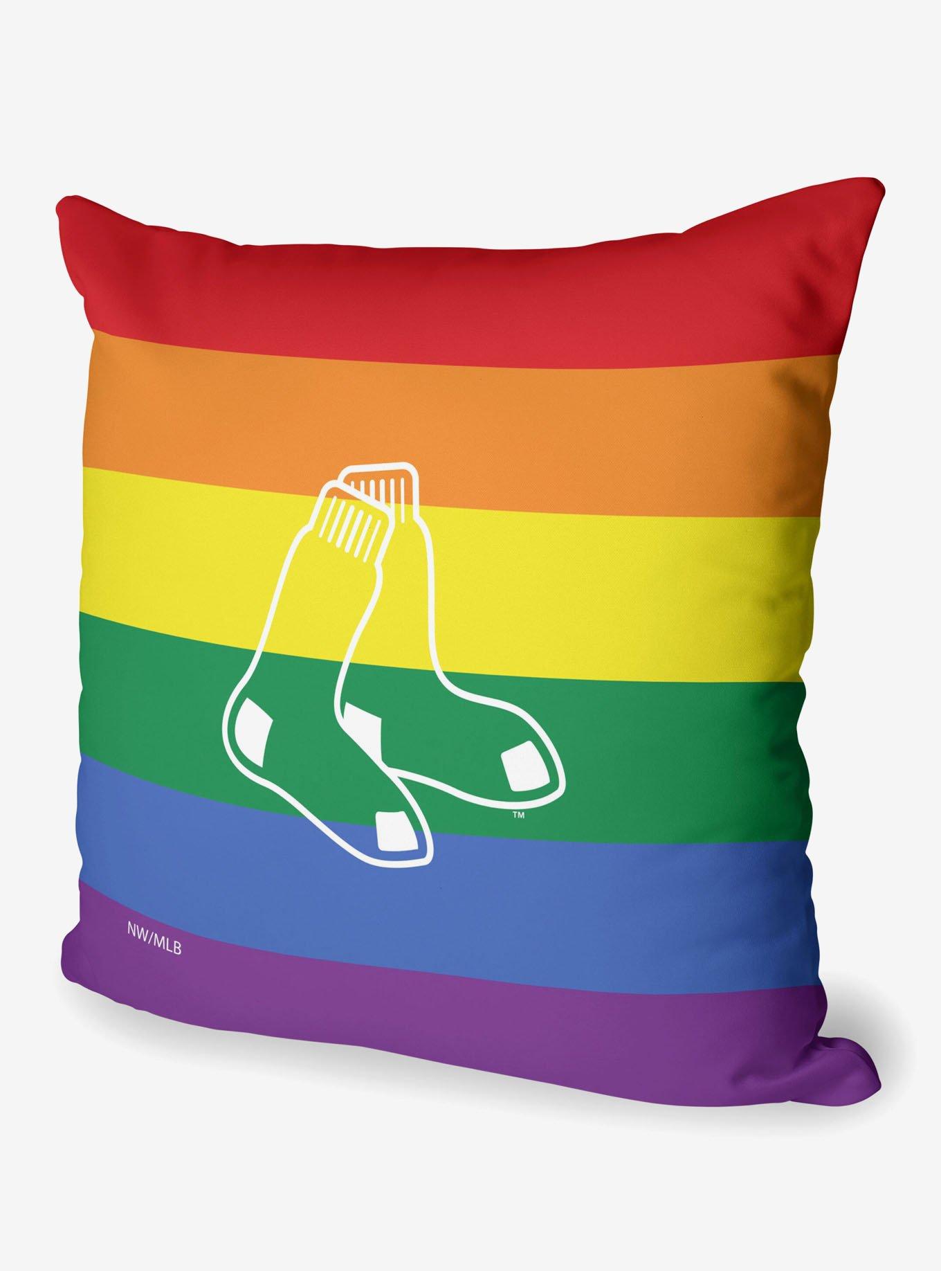 MLB Boston Red Sox Pride Series Throw Pillow, , hi-res