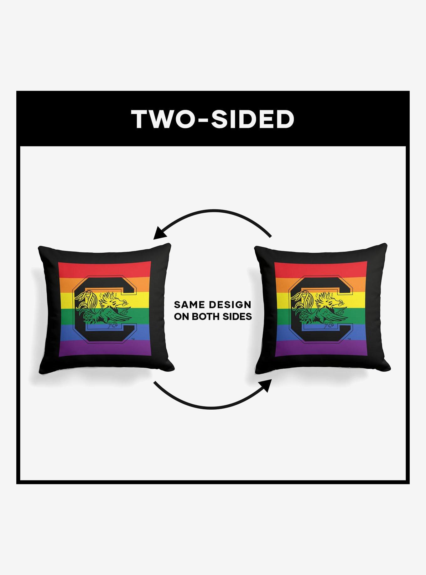 NCAA South Carolina Pride Series Throw Pillow, , alternate