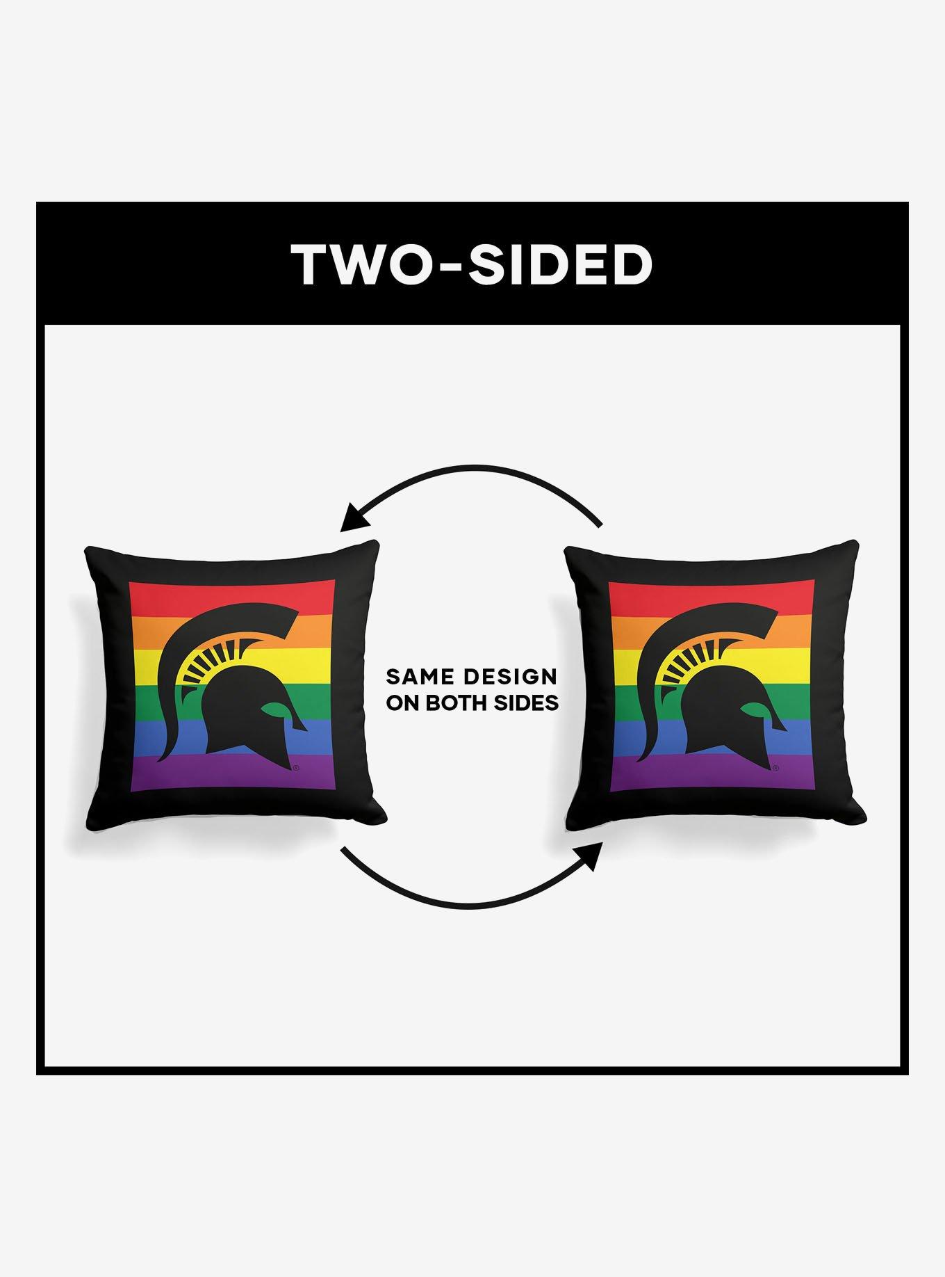 NCAA Michigan State Pride Series Throw Pillow, , alternate