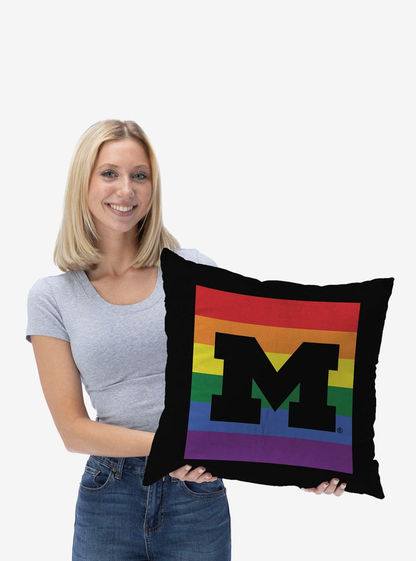 NCAA Michigan Pride Series Throw Pillow, , hi-res