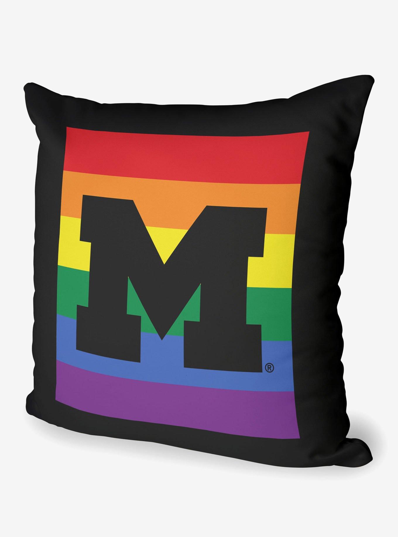 NCAA Michigan Pride Series Throw Pillow, , alternate