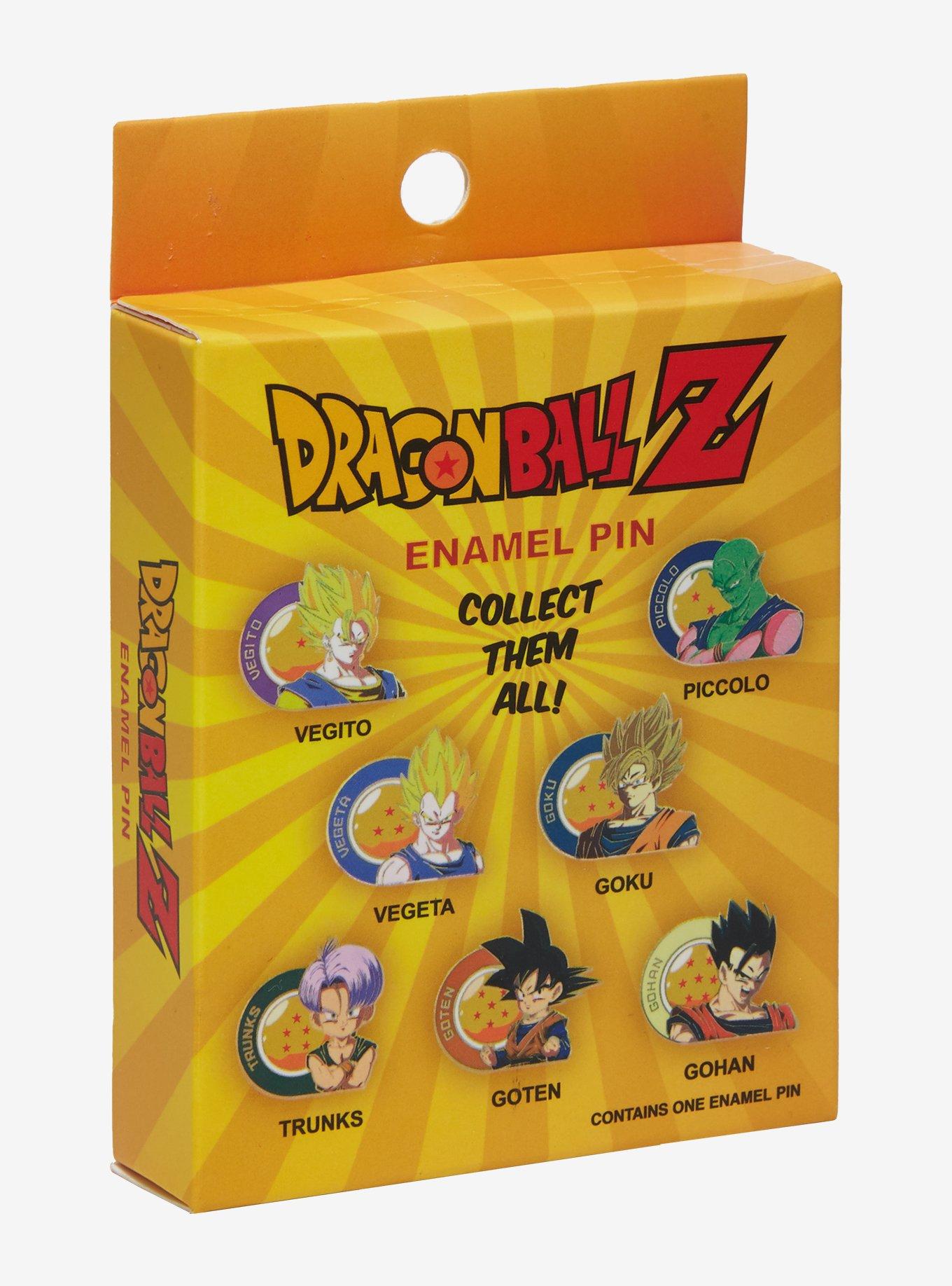 Dragon Ball Z Characters Blind Box Enamel Pin - BoxLunch Exclusive, , hi-res