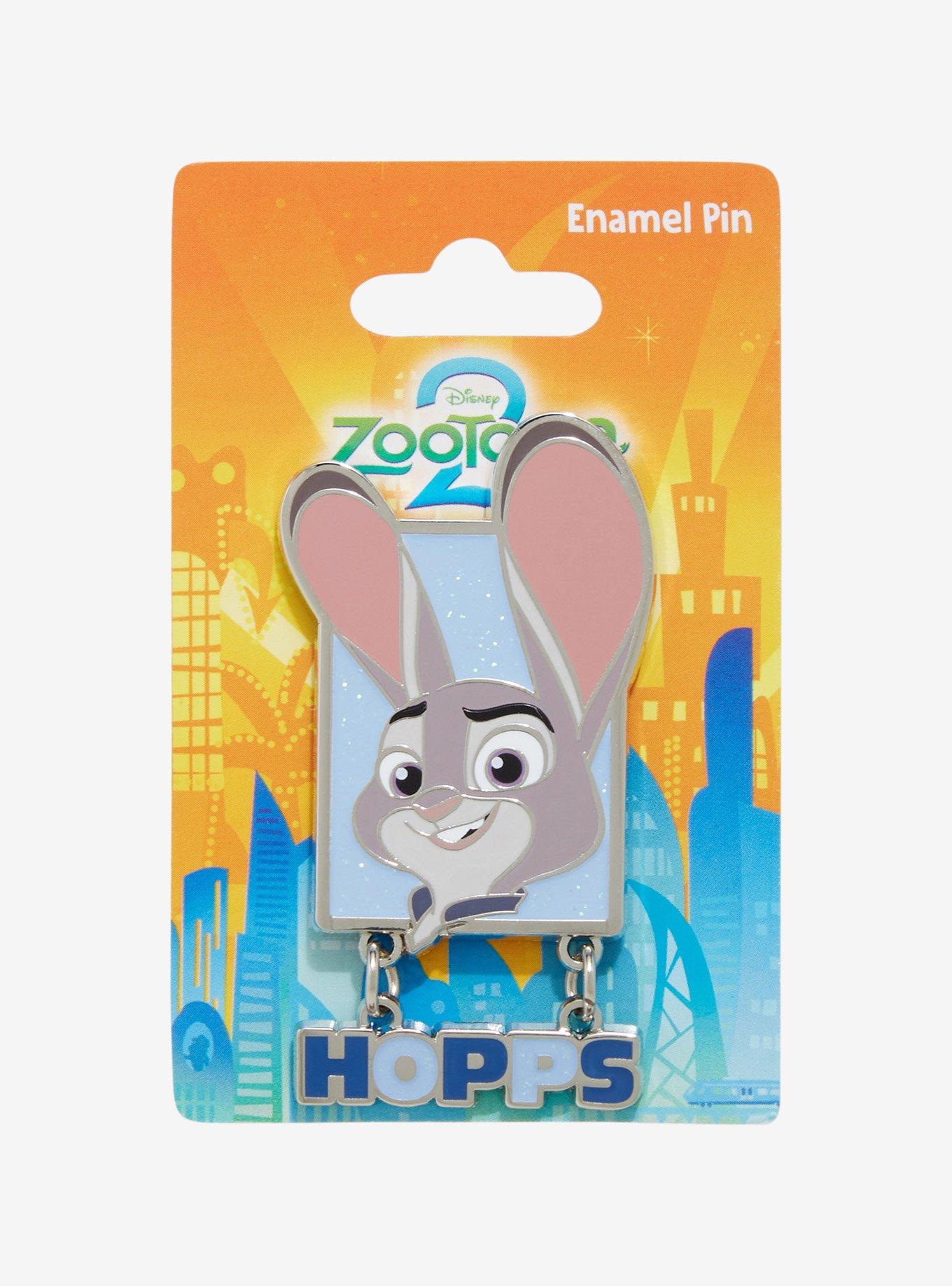 Disney Zootopia 2 Judy Hopps Portrait Enamel Pin - BoxLunch Exclusive, , hi-res