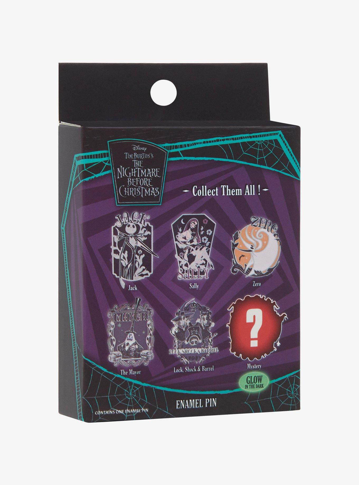 Disney The Nightmare Before Christmas Characters Blind Box Enamel Pin - BoxLunch Exclusive, , alternate