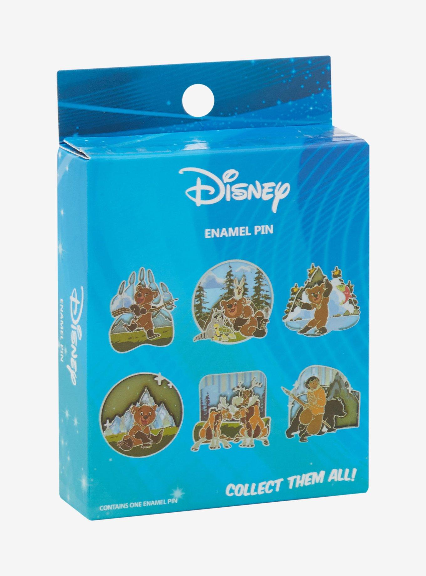 Disney Brother Bear Stained Glass Blind Box Enamel Pin — BoxLunch Exclusive, , hi-res