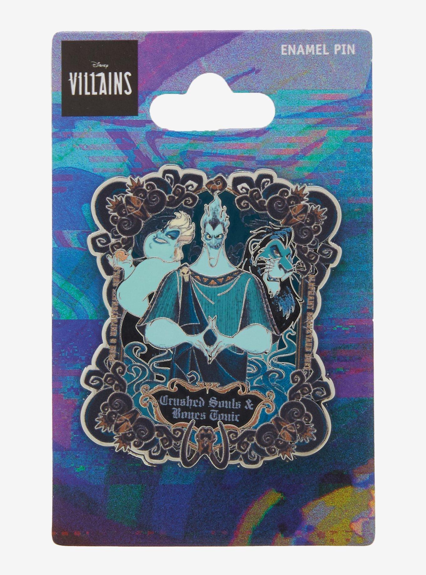 Disney Villains Crushed Souls Enamel Pin — BoxLunch Exclusive