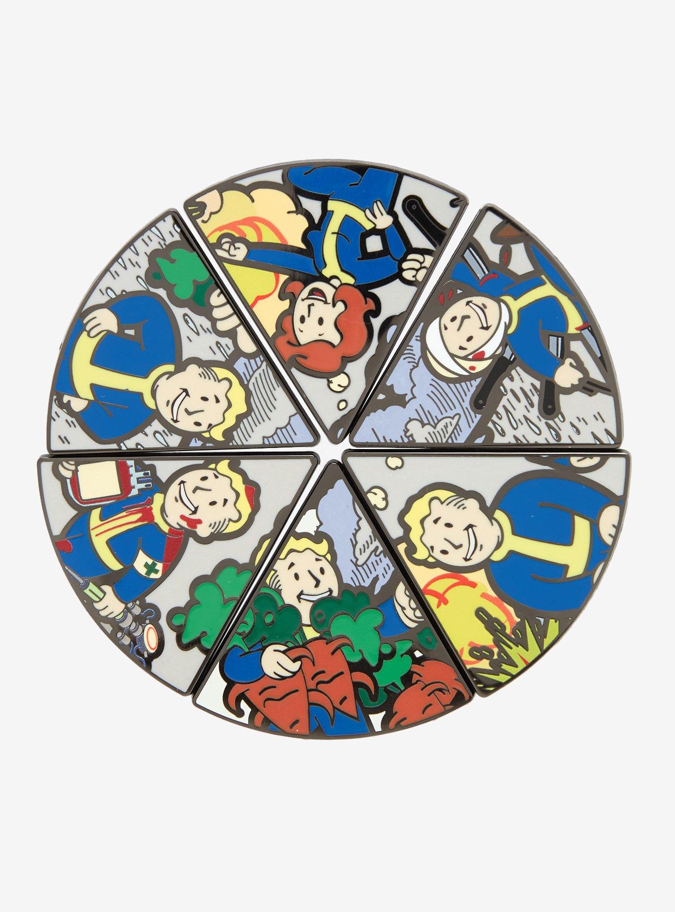Fallout Vault Boy Pie Slice Blind Box Enamel Pin &mdash; BoxLunch Exclusive, , hi-res