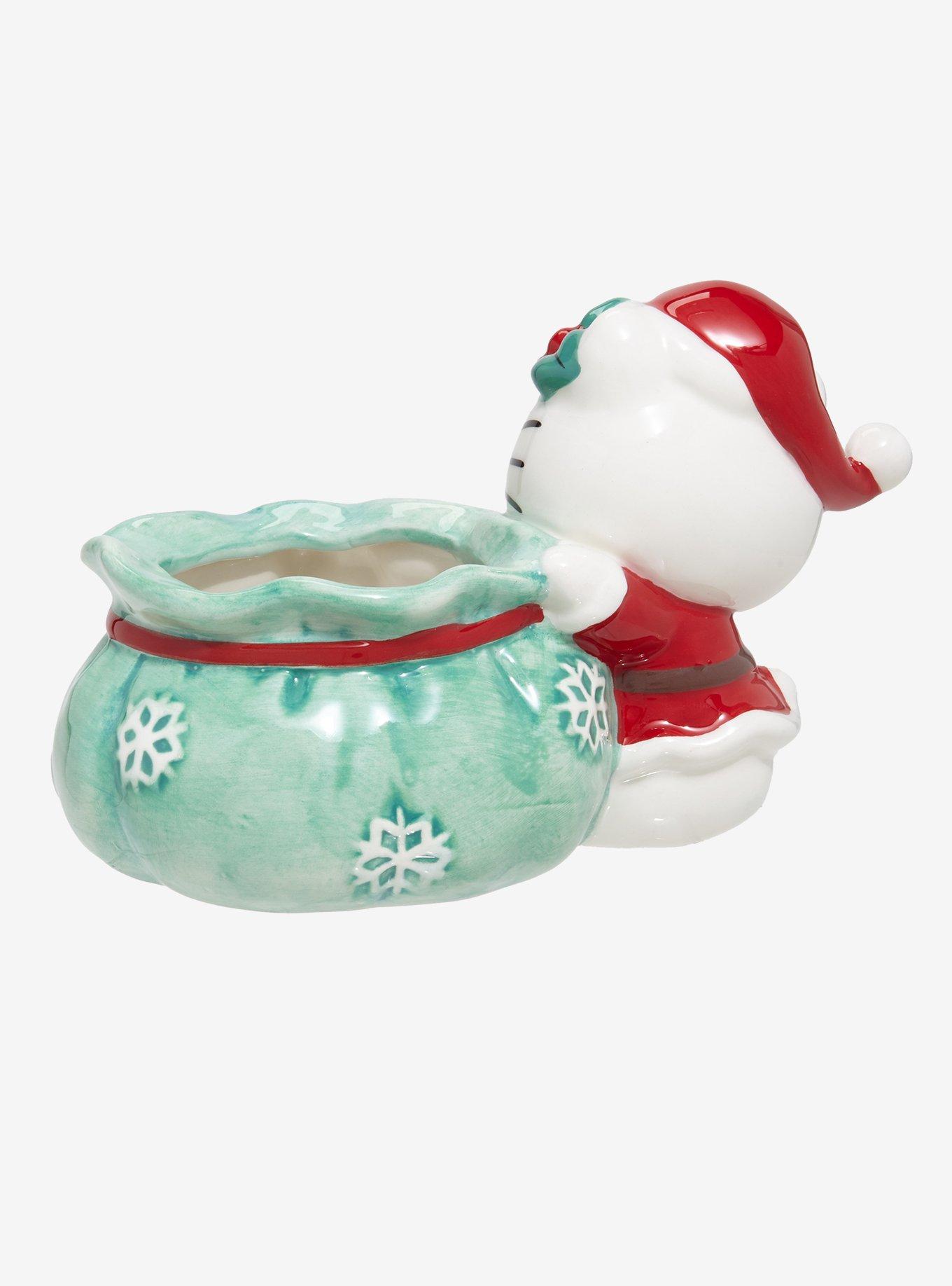 Sanrio Hello Kitty Holiday Sack Figural Candy Dish — BoxLunch Exclusive, , hi-res
