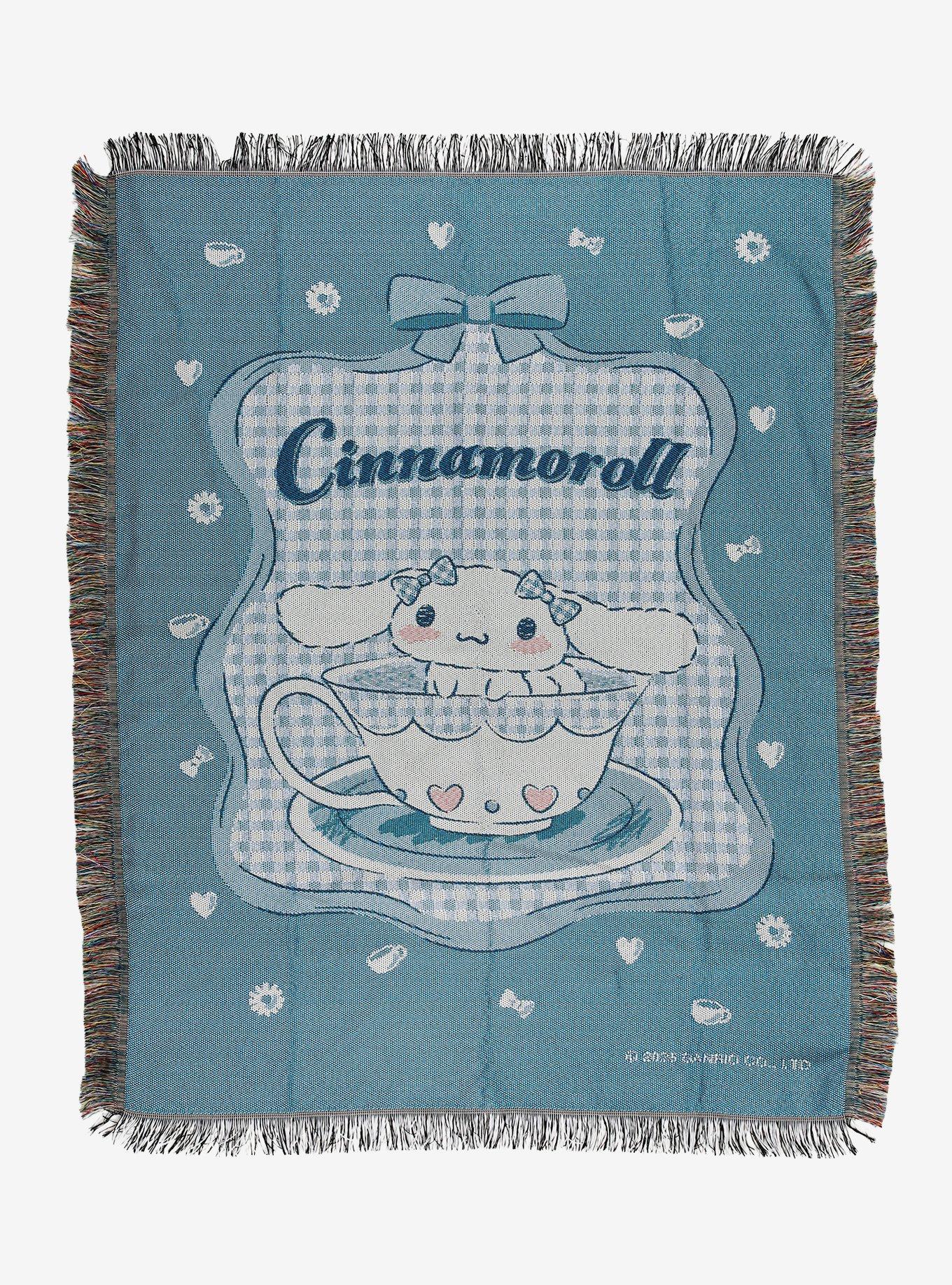 Sanrio Hello Kitty Cinnamoroll Portrait Tapestry Throw - BoxLunch Exclusive, , hi-res
