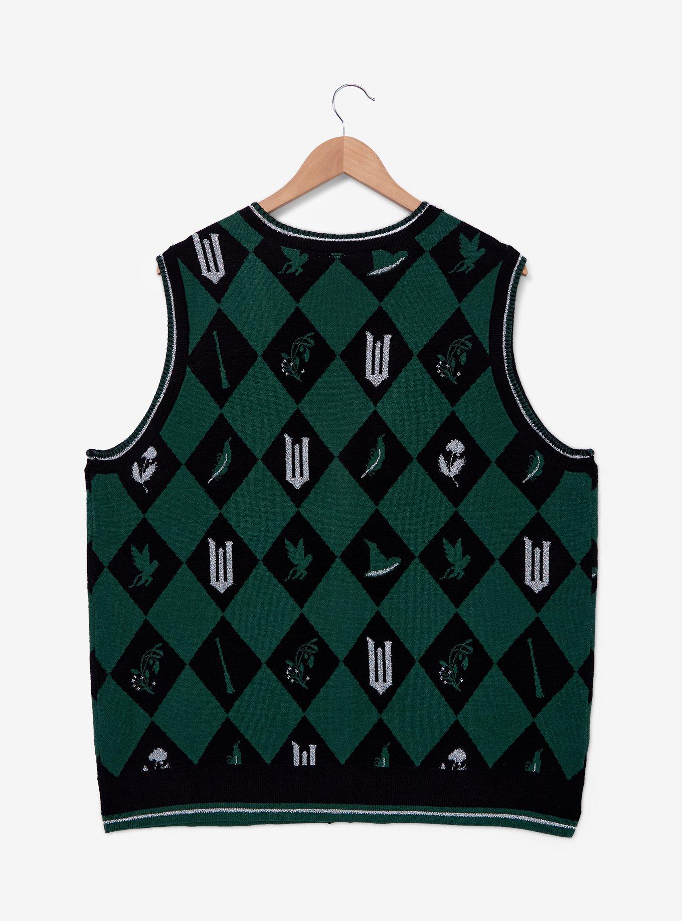 Wicked Icons Women's Plus Size Vest — BoxLunch Exclusive, , hi-res