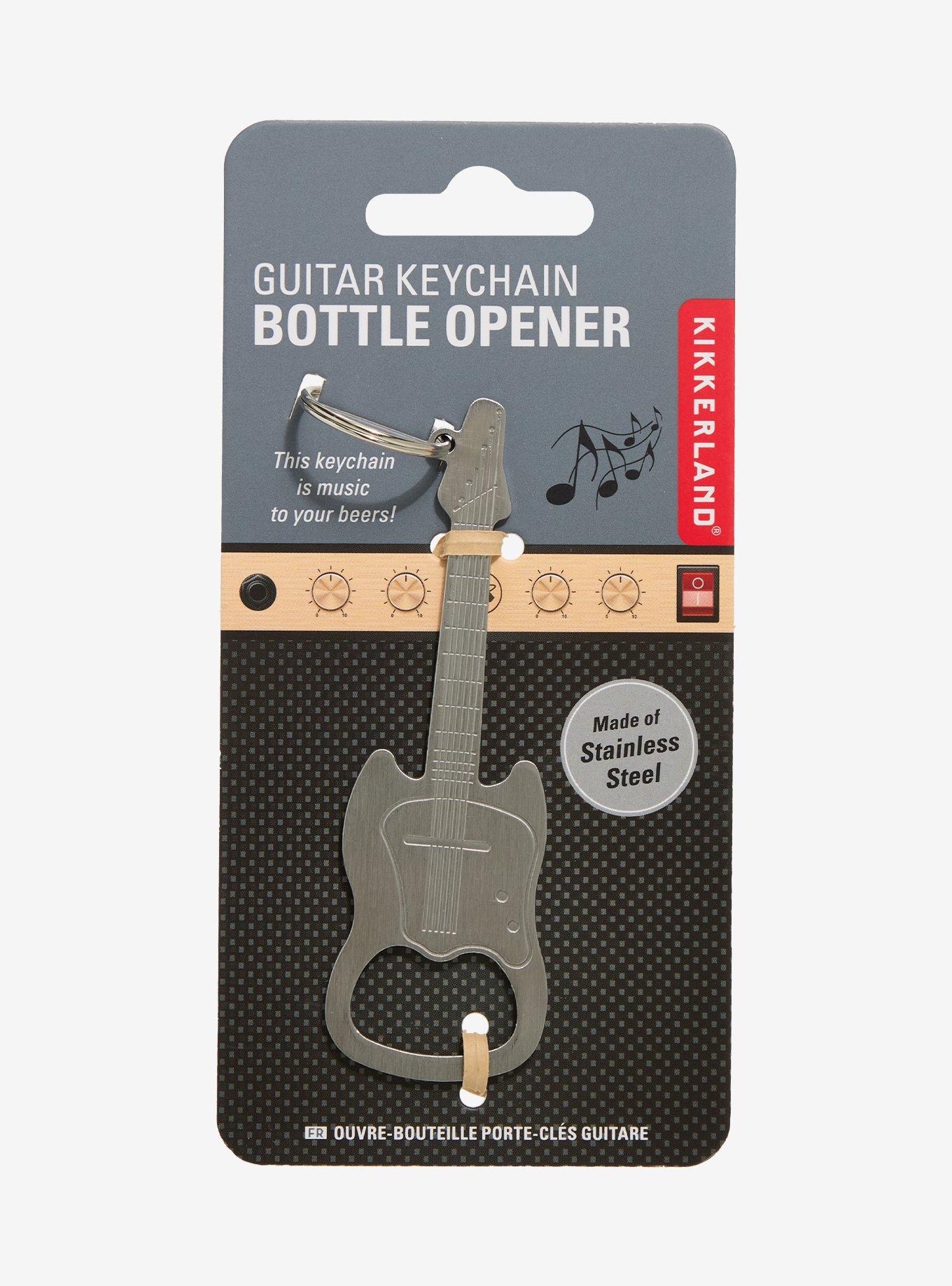 Guitar Bottle Opener Key Chain, , hi-res