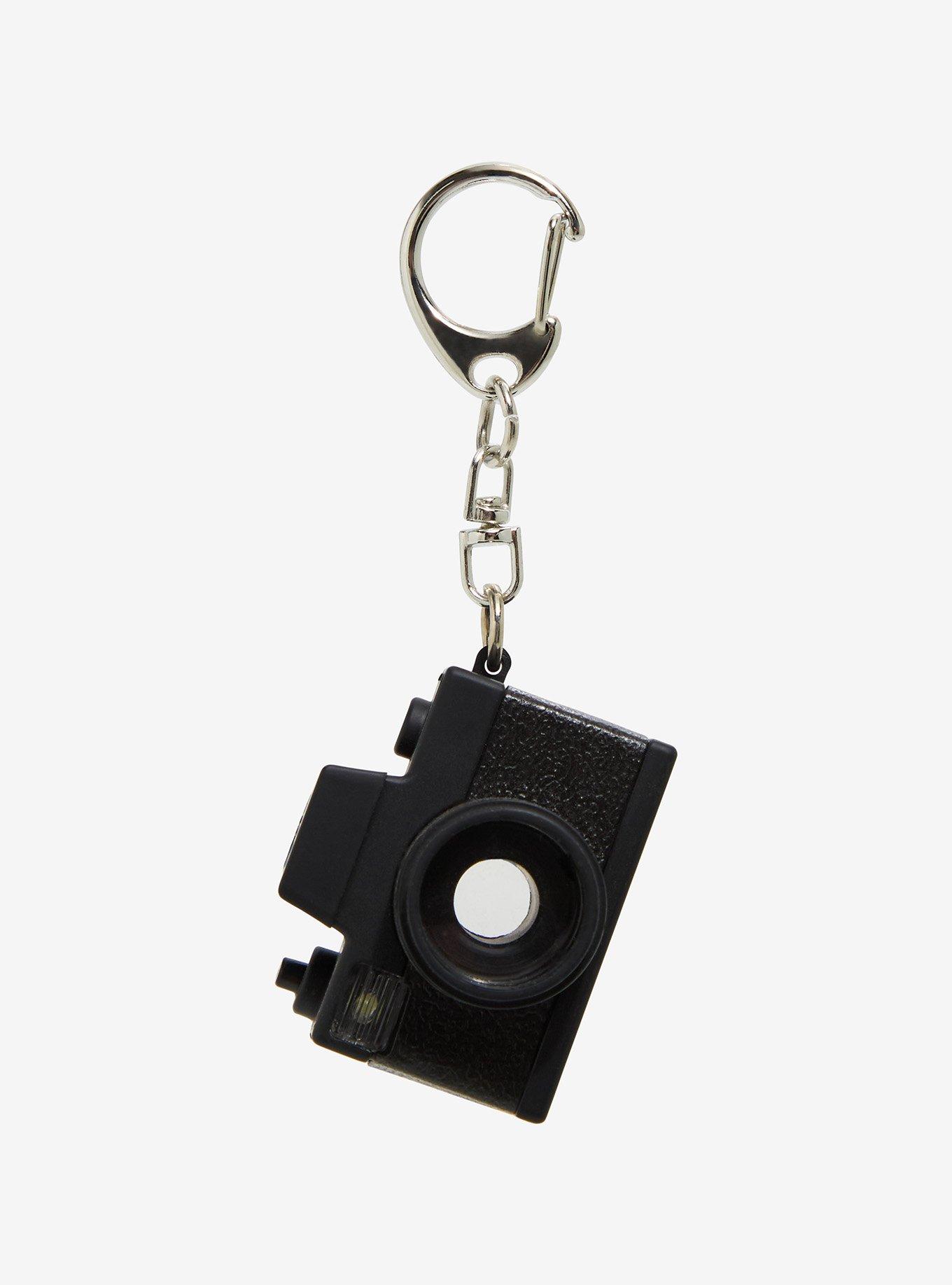 Kikkerland Camera LED & Sound Key Chain, , hi-res