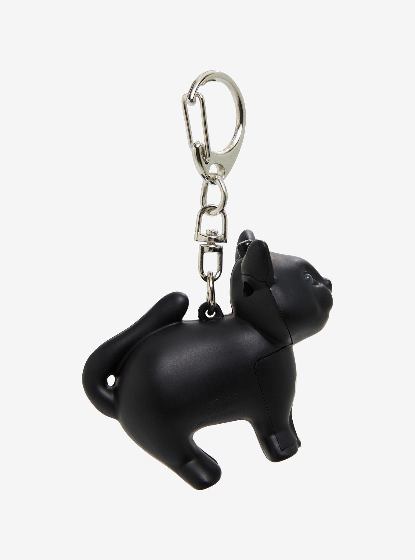 Kikkerland Cat LED & Sound Key Chain, , hi-res