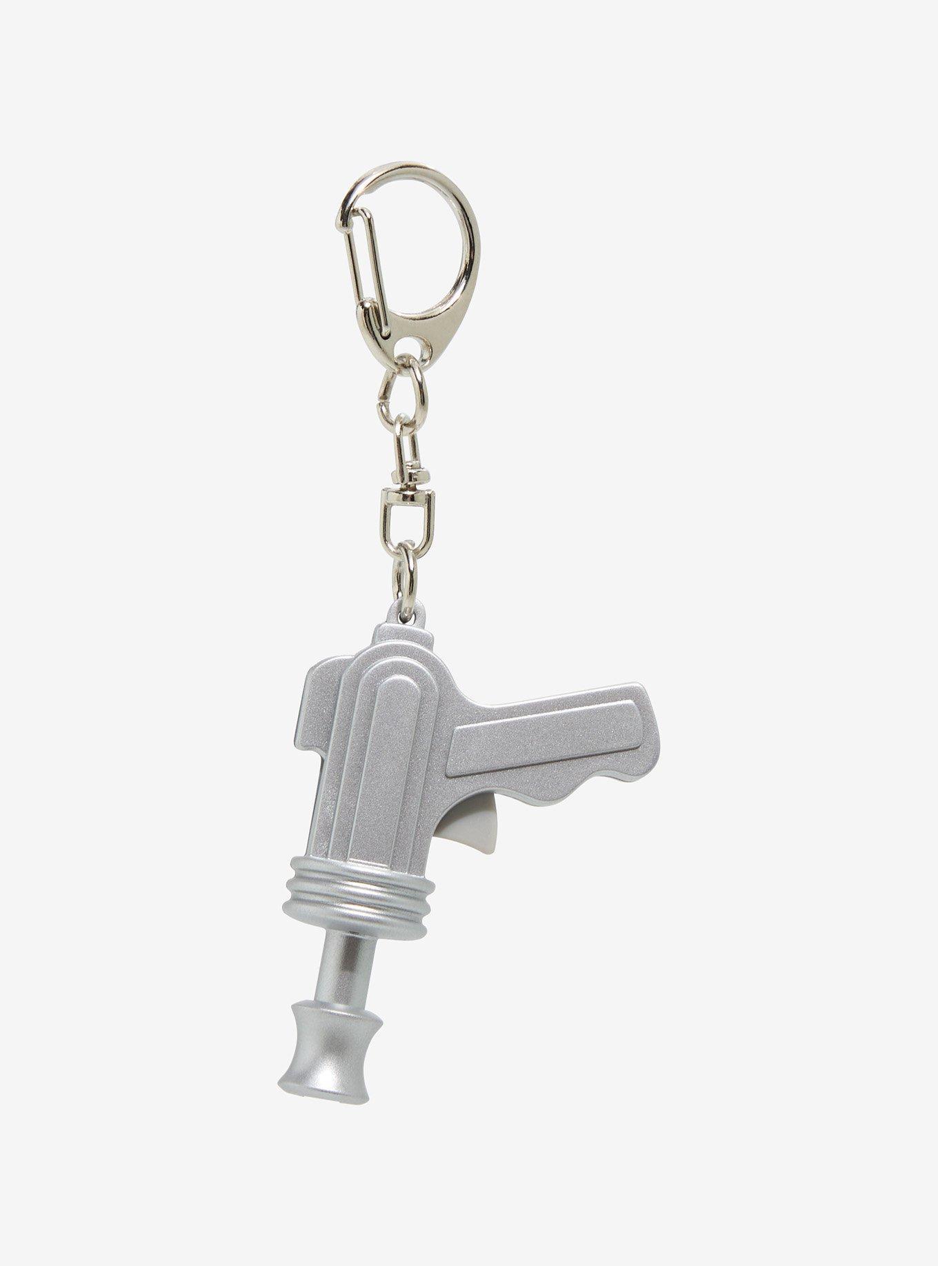 Kikkerland Space Gun LED & Sound Key Chain, , hi-res