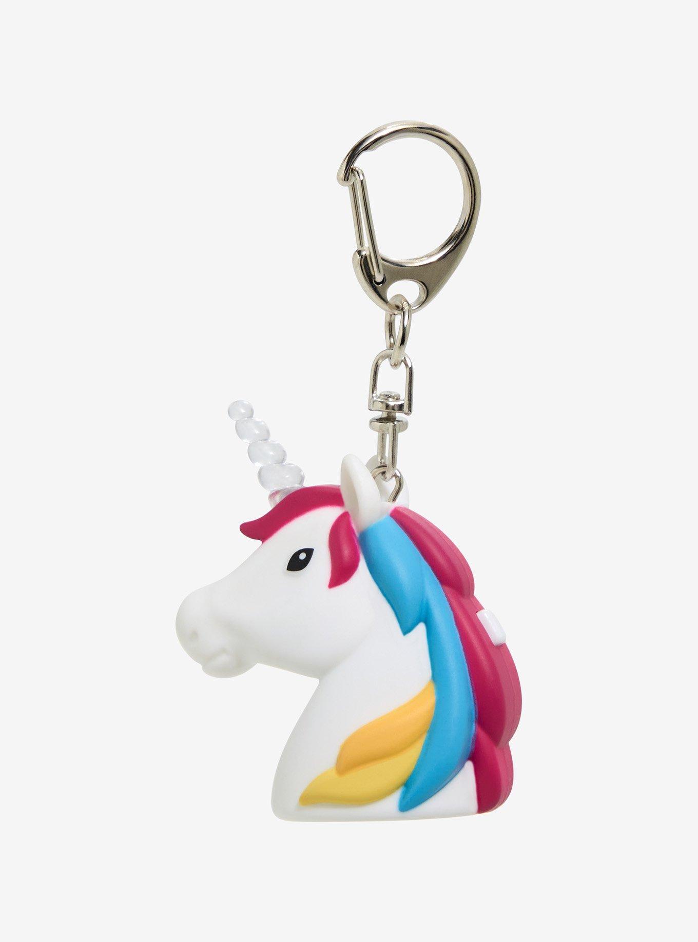 Kikkerland Unicorn LED & Sound Key Chain, , hi-res