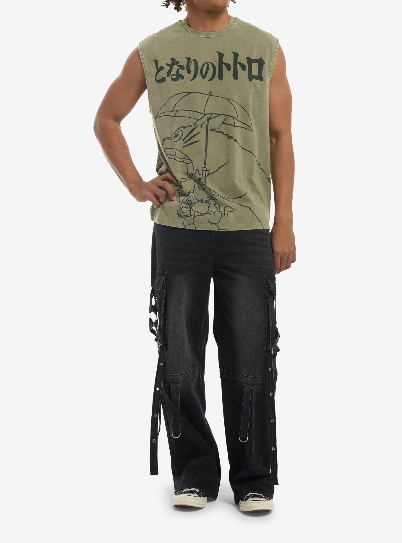 Our Universe Studio Ghibli&reg; My Neighbor Totoro Group Outline Muscle Tank Top, , hi-res