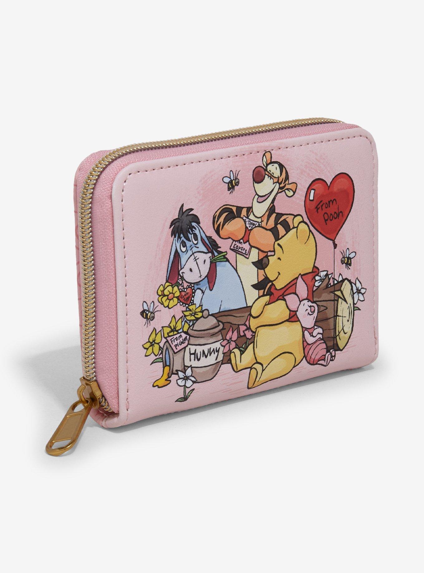 Loungefly Disney Winnie The Pooh Valentine's Day Mini Zipper Wallet, , hi-res