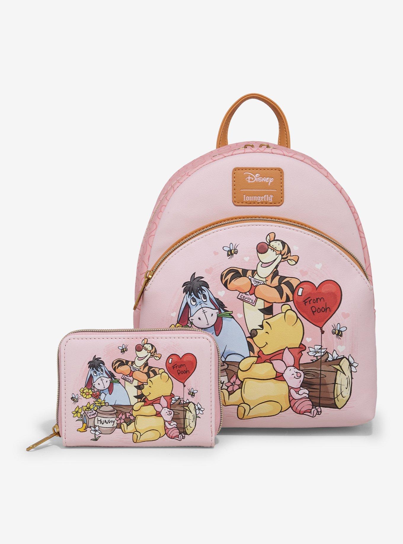 Loungefly Disney Winnie The Pooh Valentine's Day Mini Zipper Wallet, , alternate
