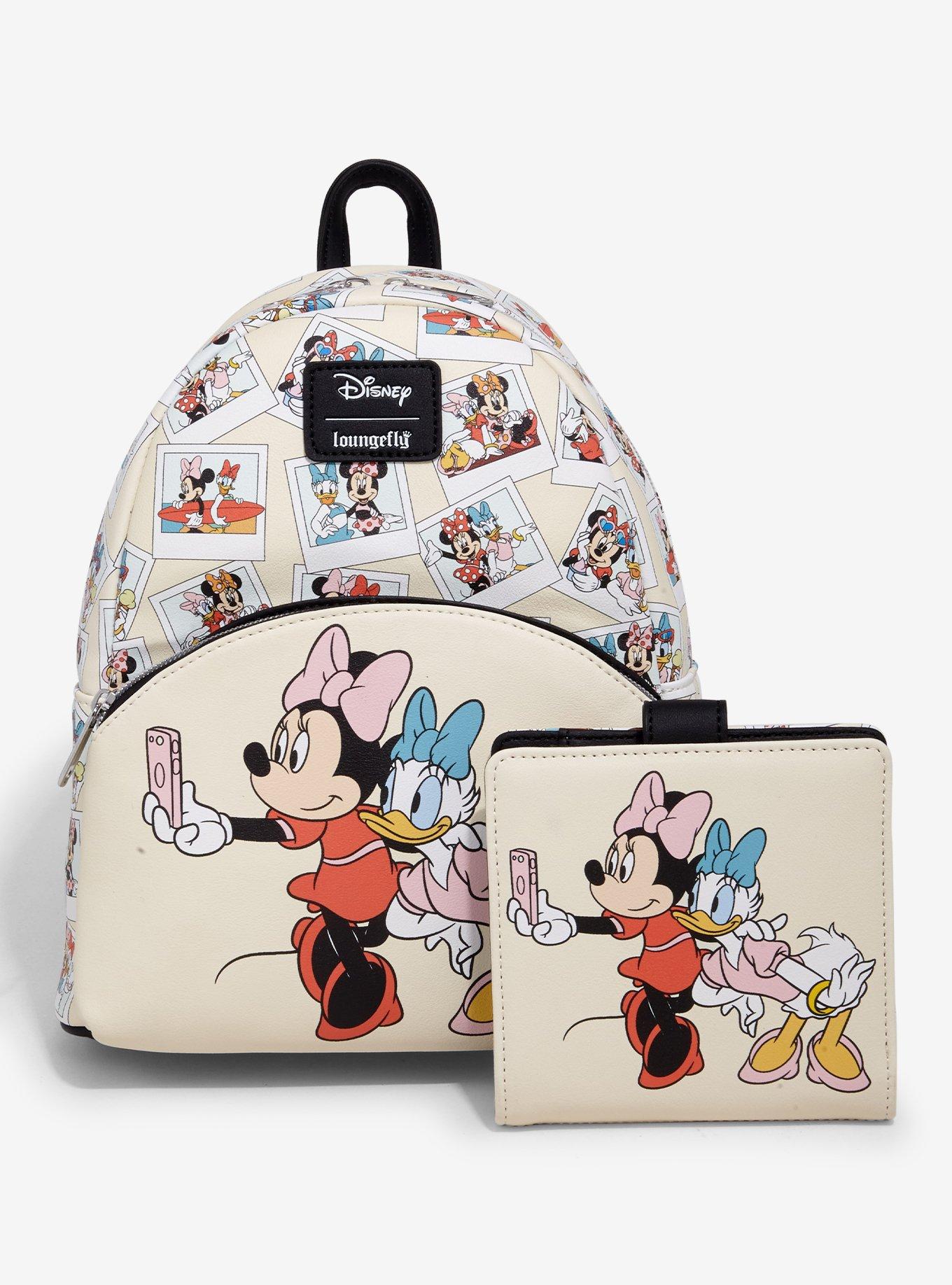 Loungefly Disney Minnie Mouse & Daisy Duck Photos Mini Backpack, , alternate