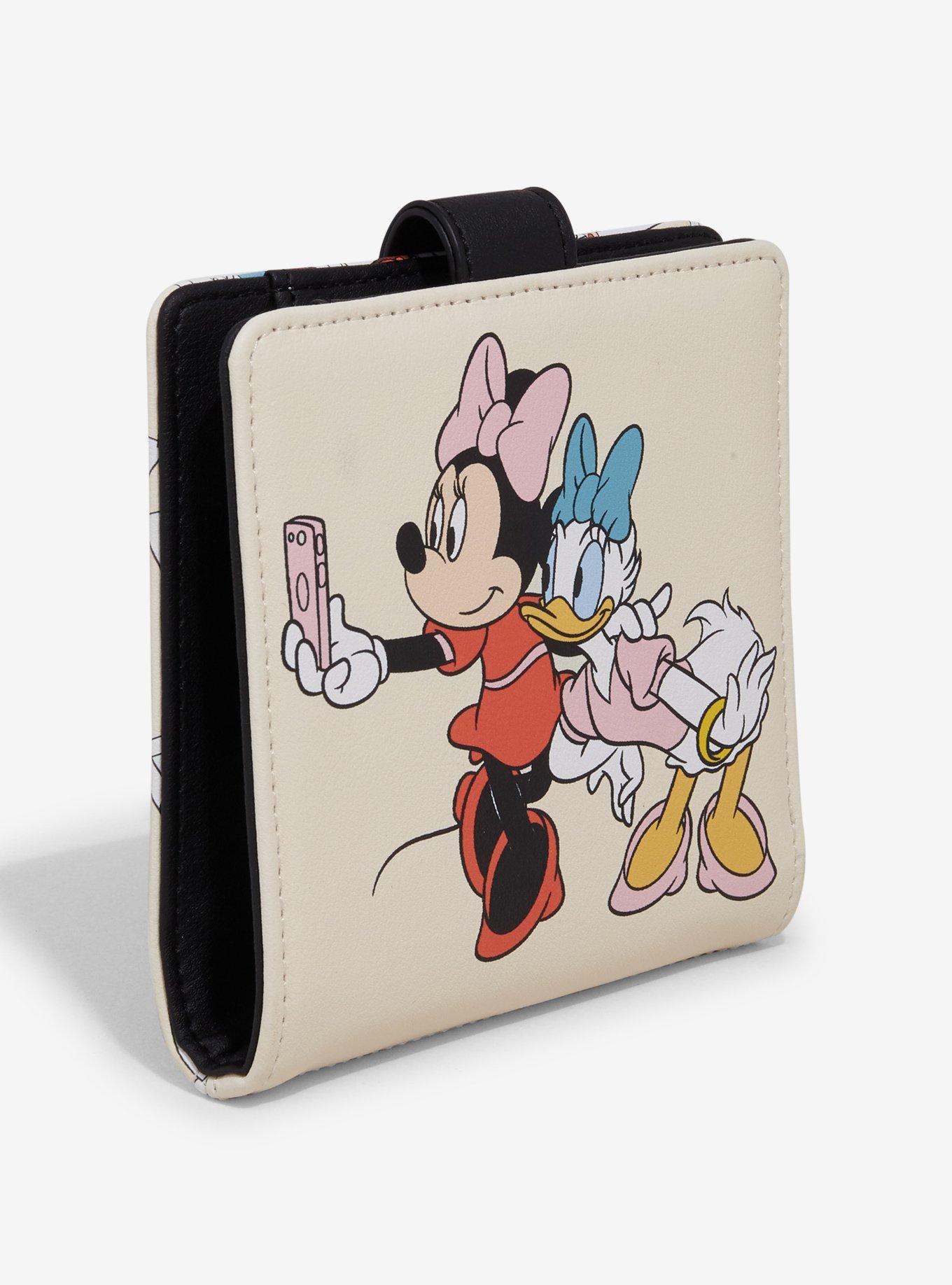 Loungefly Disney Minnie Mouse & Daisy Duck Photos Mini Flap Wallet, , hi-res