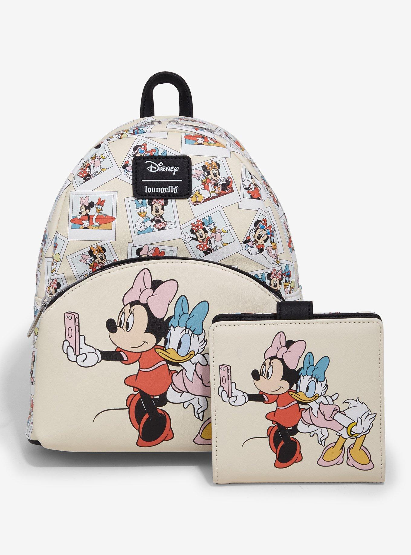 Loungefly Disney Minnie Mouse & Daisy Duck Photos Mini Flap Wallet, , alternate