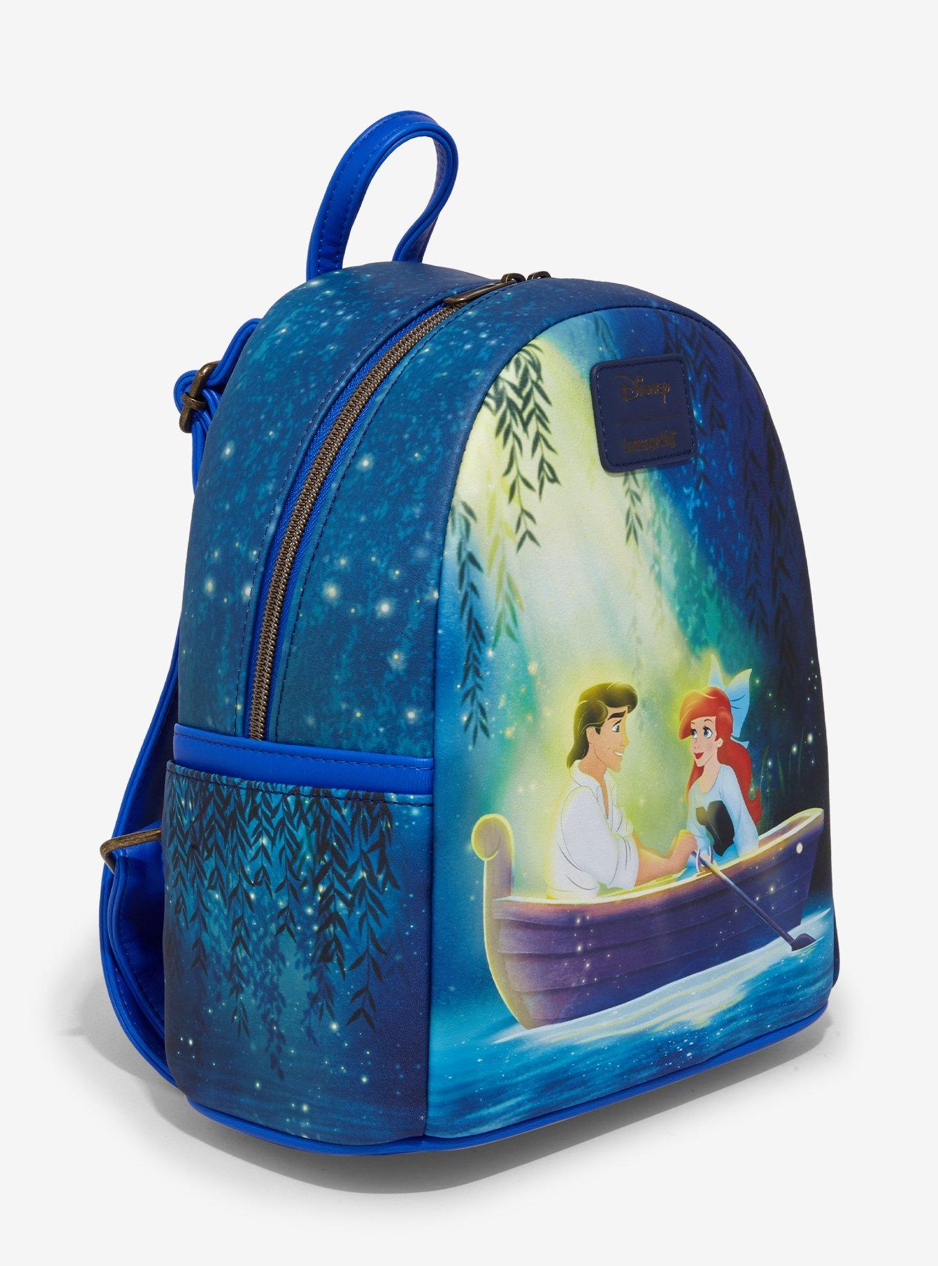 Loungefly Disney The Little Mermaid Couple Boat Ride Mini Backpack, , hi-res
