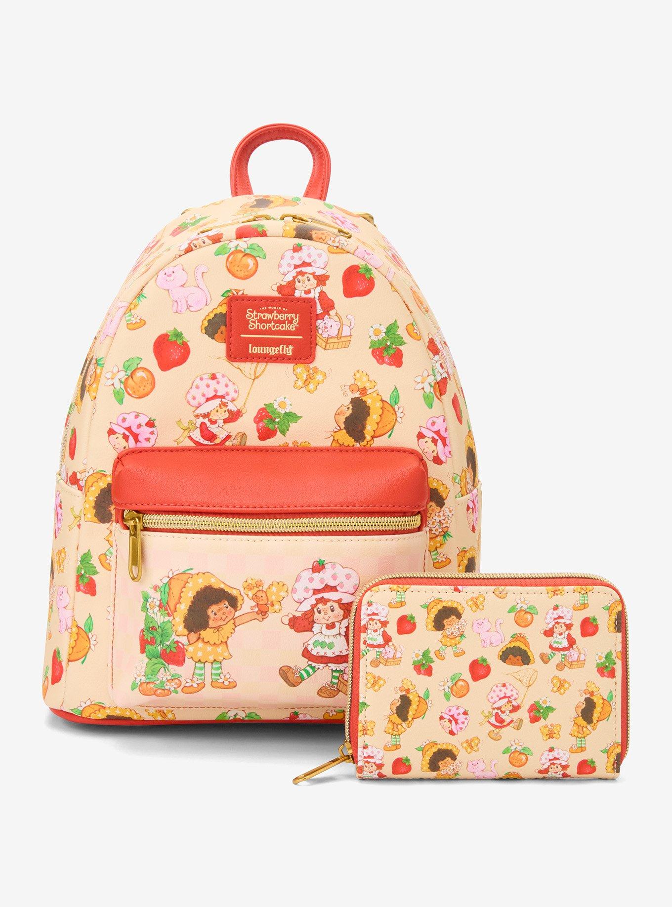 Loungefly Strawberry Shortcake Orange Blossom Duo Mini Backpack, , alternate