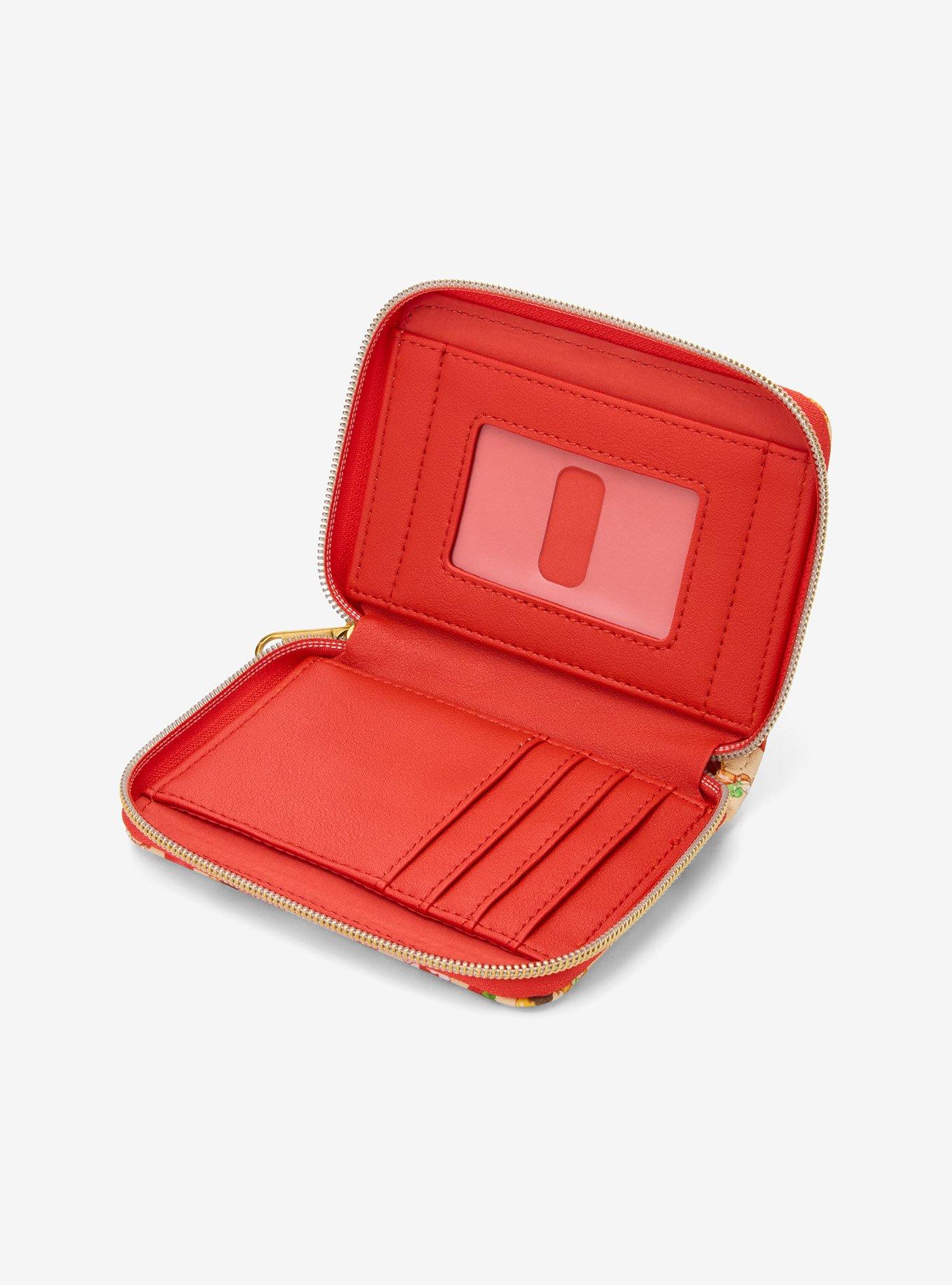Loungefly Strawberry Shortcake Orange Blossom Duo Mini Zipper Wallet, , alternate