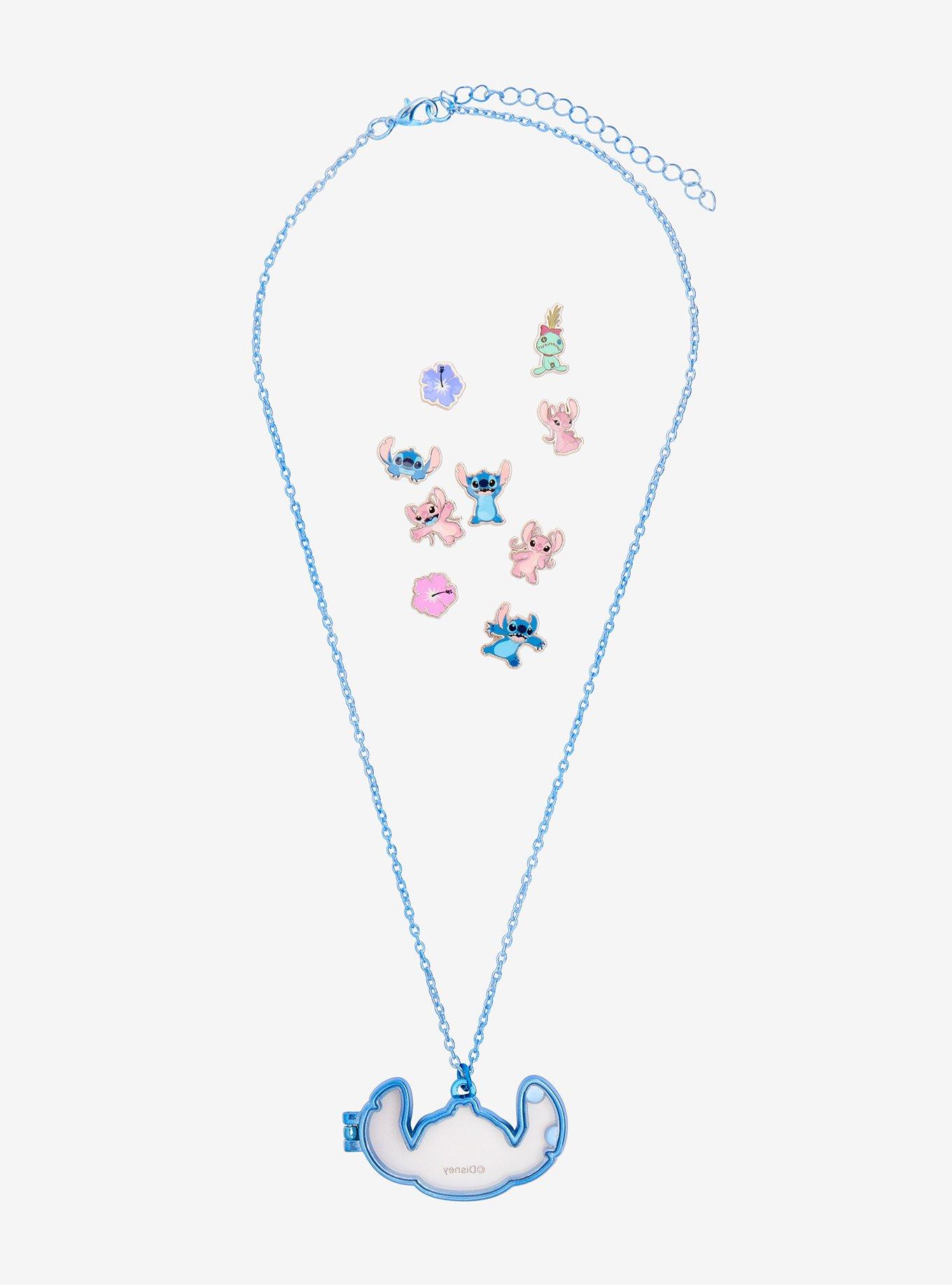 Disney Stitch Character Shaker Necklace Set, , hi-res