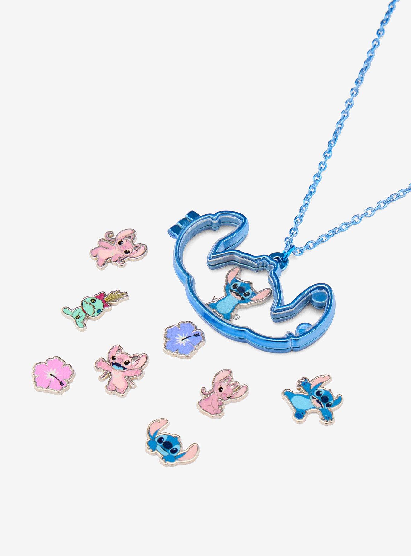 Disney Stitch Character Shaker Necklace Set, , alternate
