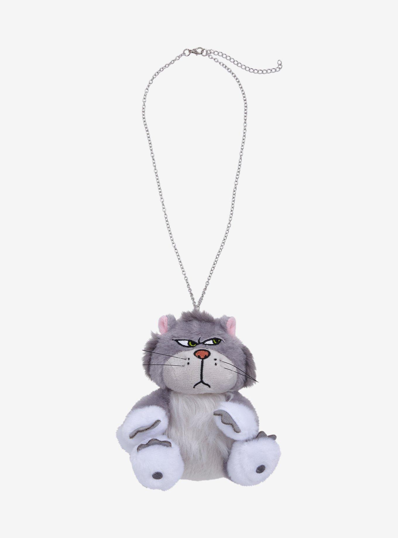 Disney Cinderella Lucifer Plush Necklace, , hi-res