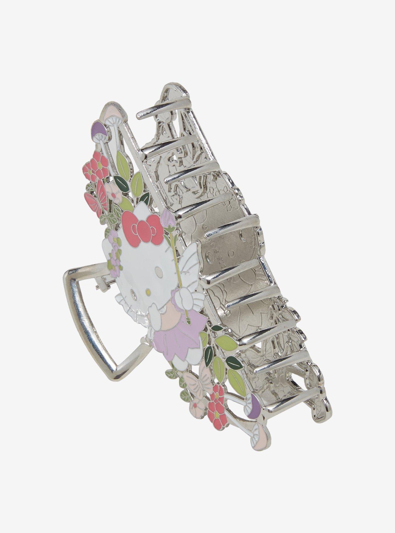 Hello Kitty Flower Fairy Claw Hair Clip, , alternate