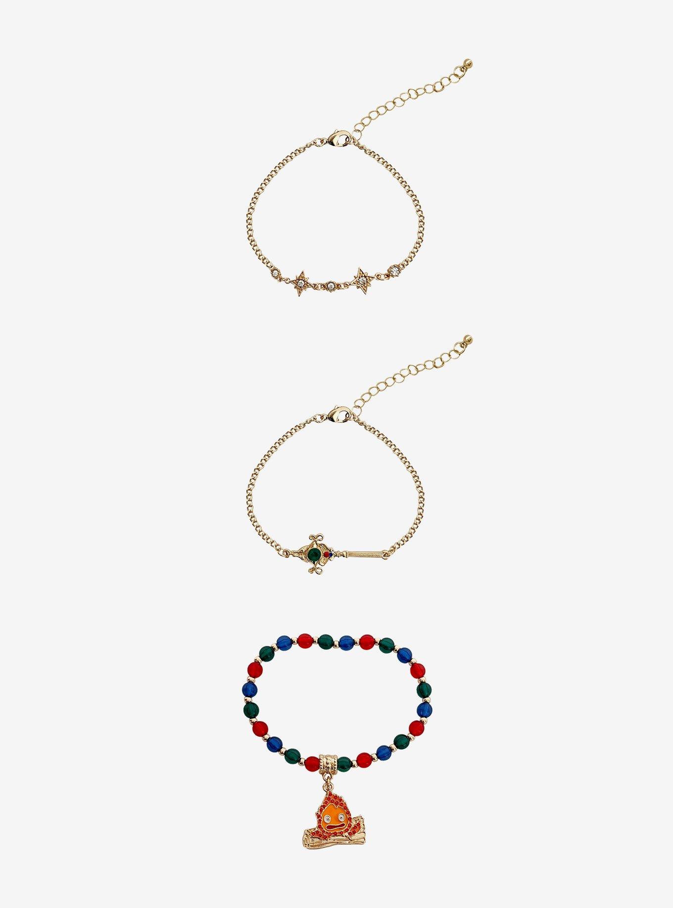 Studio Ghibli® Howl's Moving Castle Calcifer Bracelet Set, , hi-res