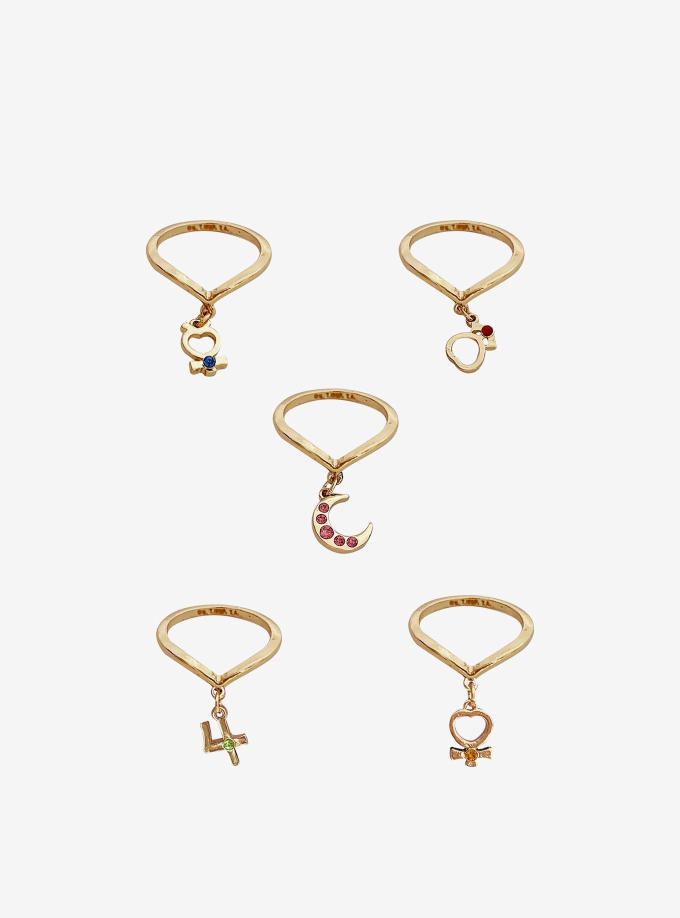 Pretty Guardian Sailor Moon Ring Set, , hi-res