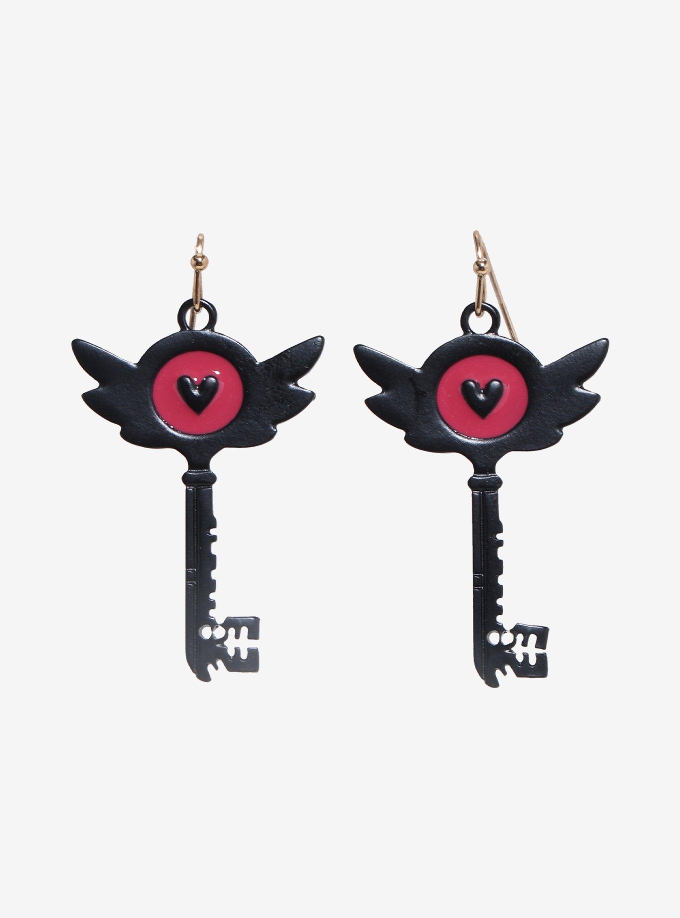 Hazbin Hotel Key Drop Earrings, , hi-res