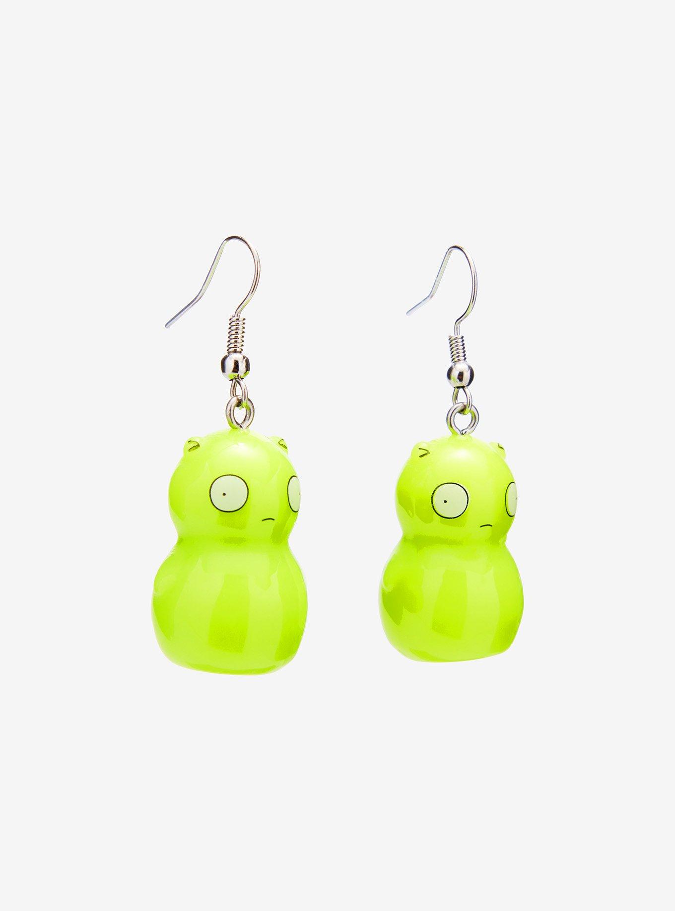 Bob's Burgers Kuchi Kopi Drop Earrings, , alternate