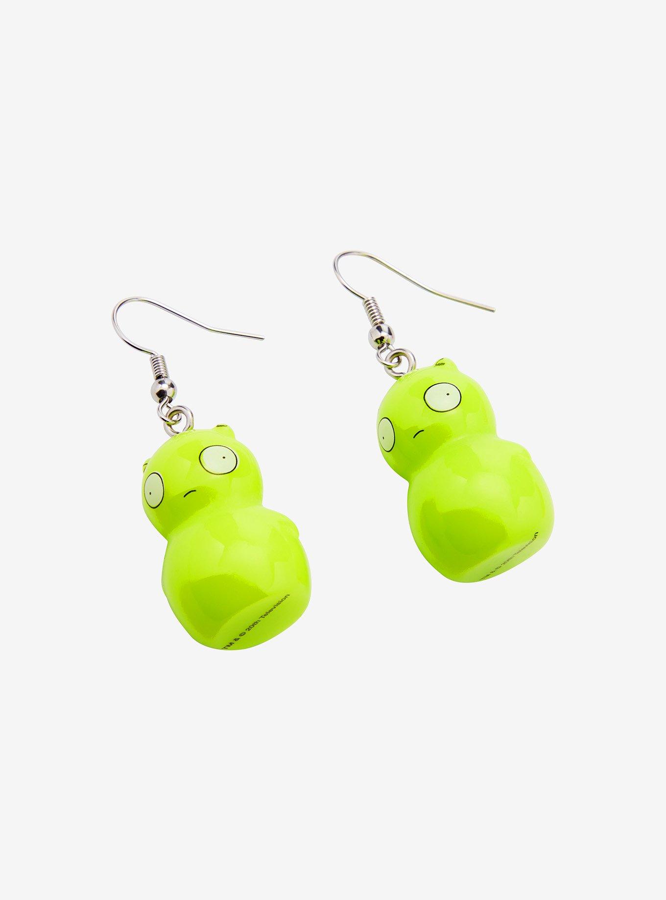 Bob's Burgers Kuchi Kopi Drop Earrings, , alternate