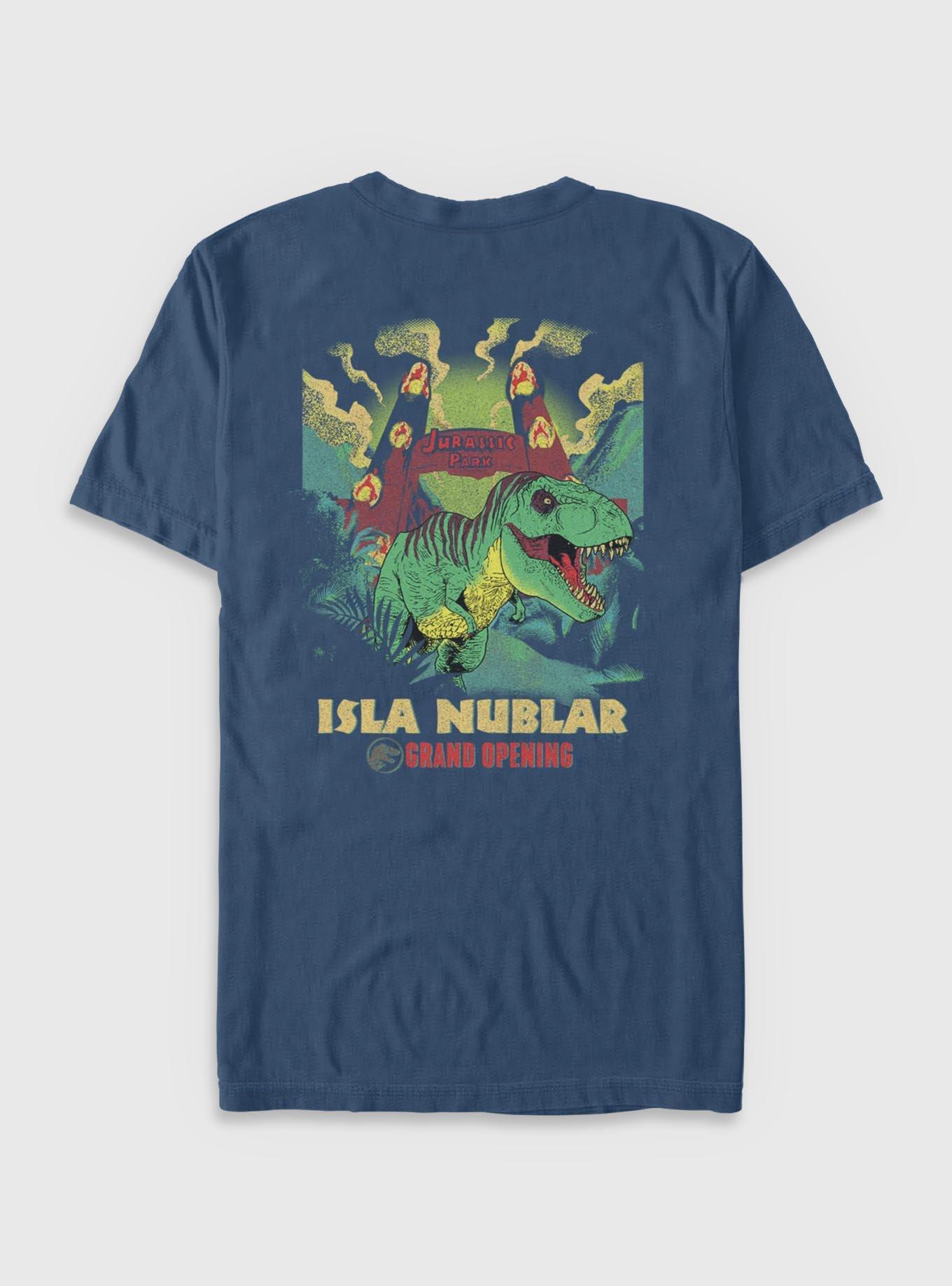 Jurassic Park Isla Nublar Grand Opening Garment Dye T-shirt BoxLunch Exclusive, , hi-res