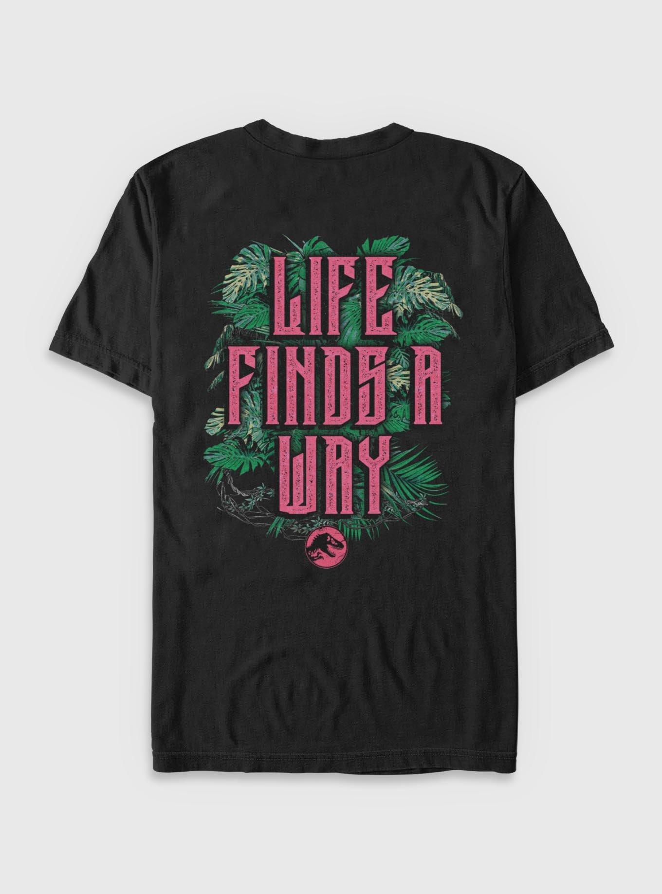 Jurassic Park Life Finds A Way Iconic Dinosaurs T-shirt BoxLunch Web Exclusive